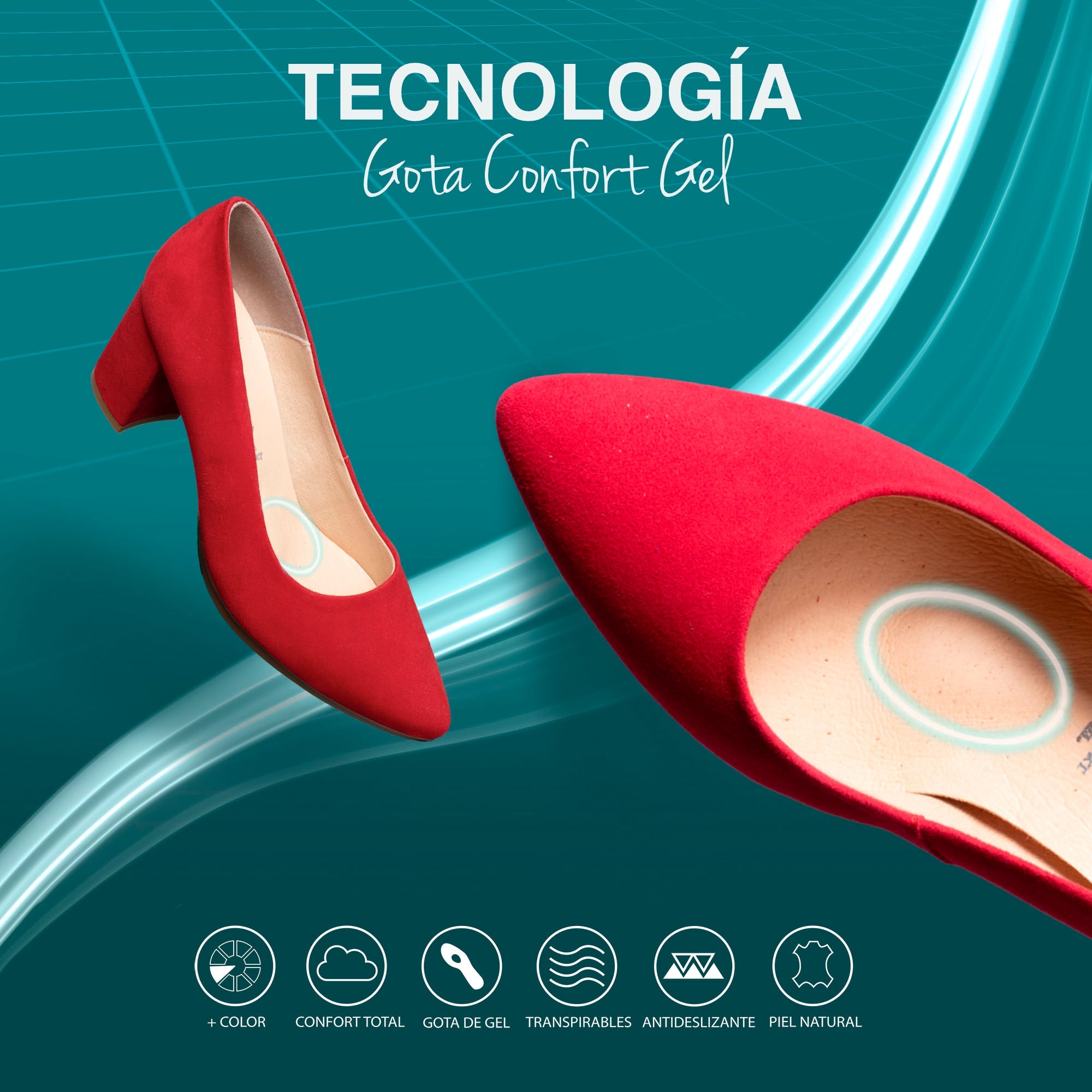 URBAN S - Zapato de tacón medio NUDE