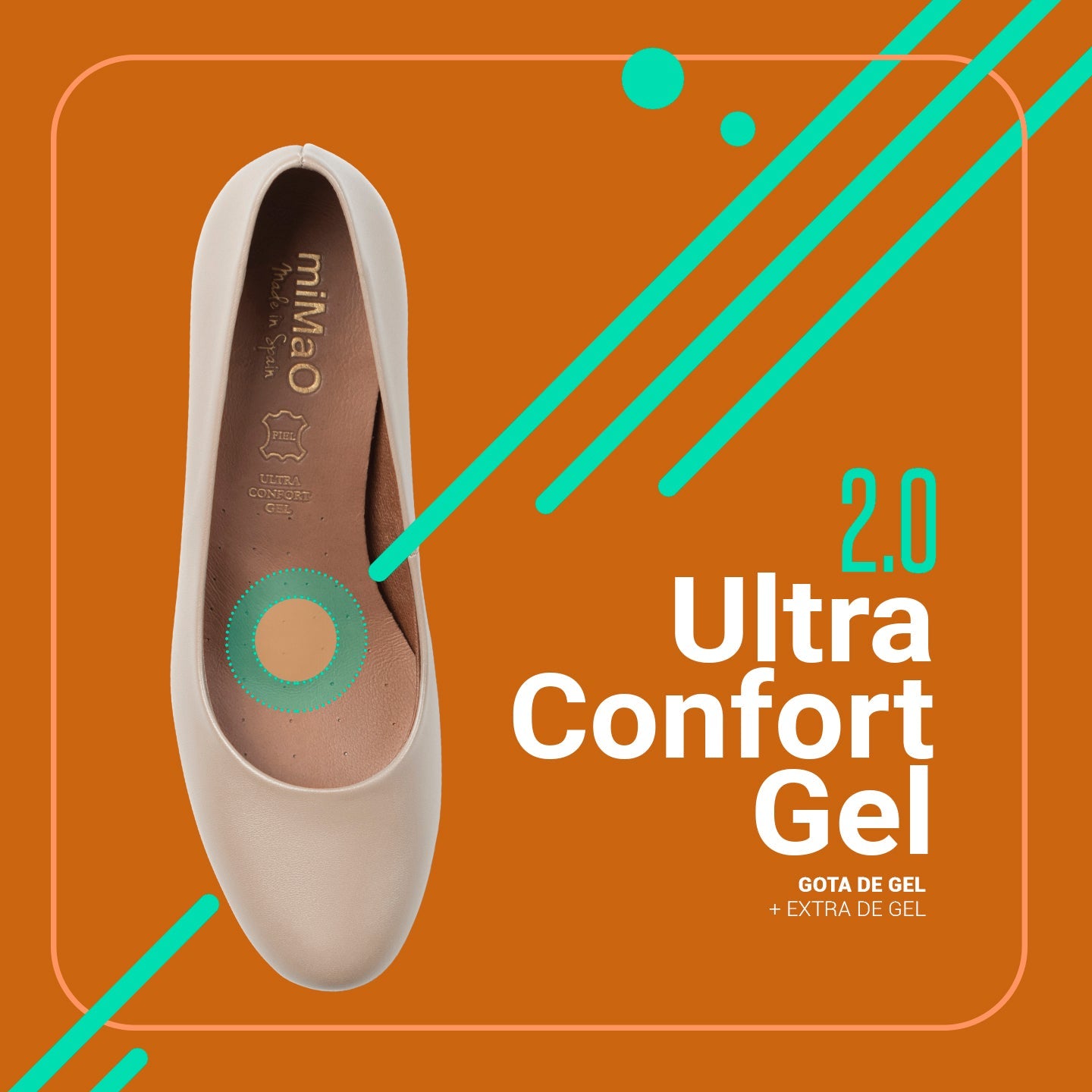 URBAN REDONDO SALON - Zapatos de tacón bajo de napa NEGRO