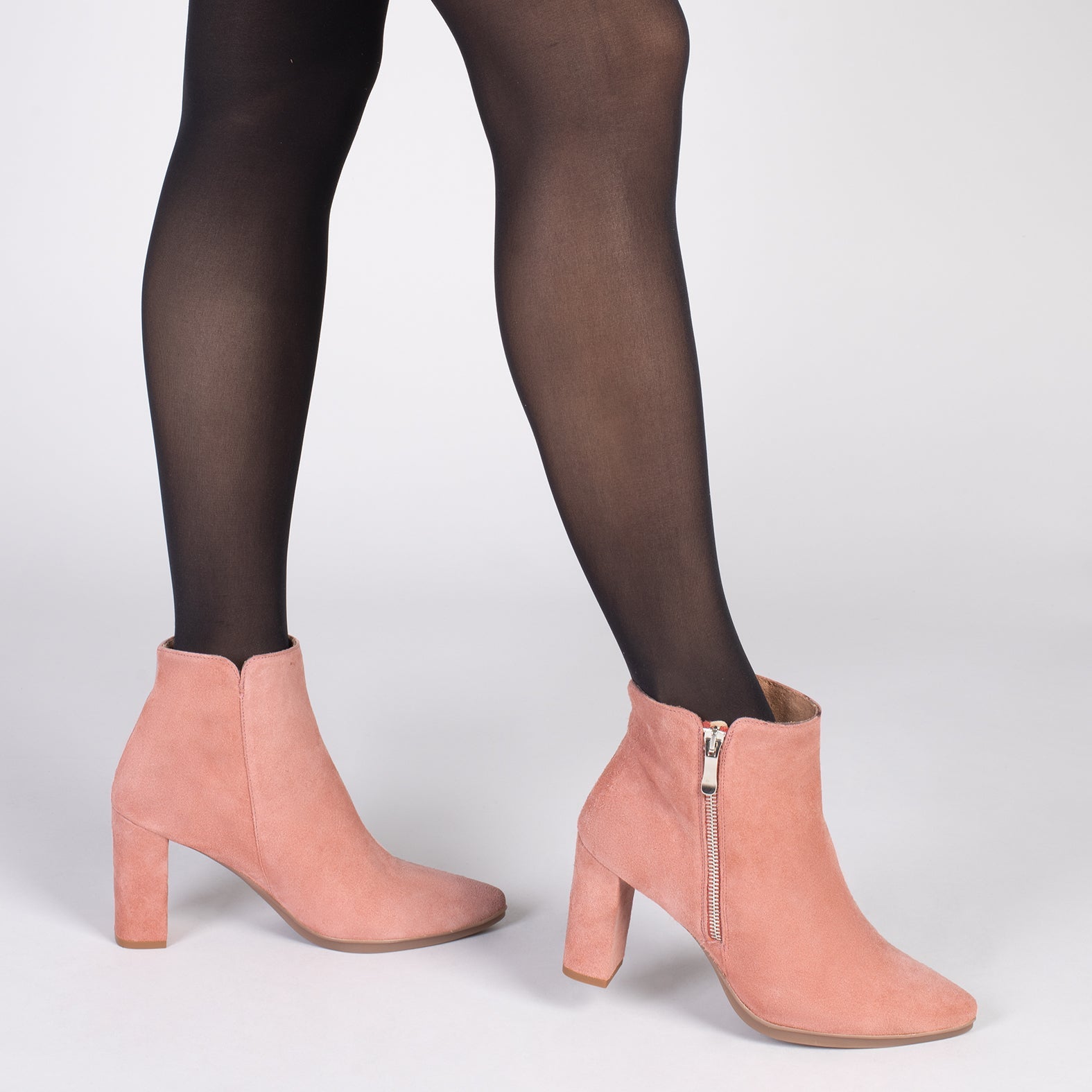 BOTÍN URBAN – Botines de tacón alto ROSA