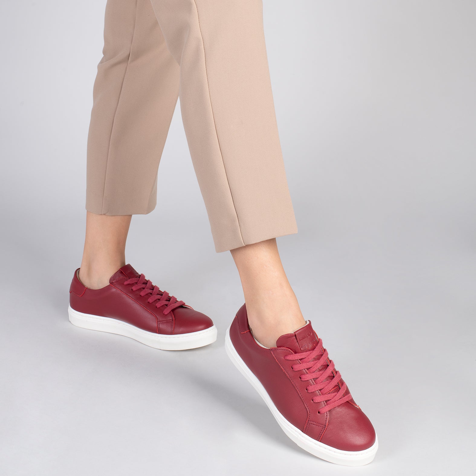SNEAKER - Zapatillas casual de mujer BURDEOS