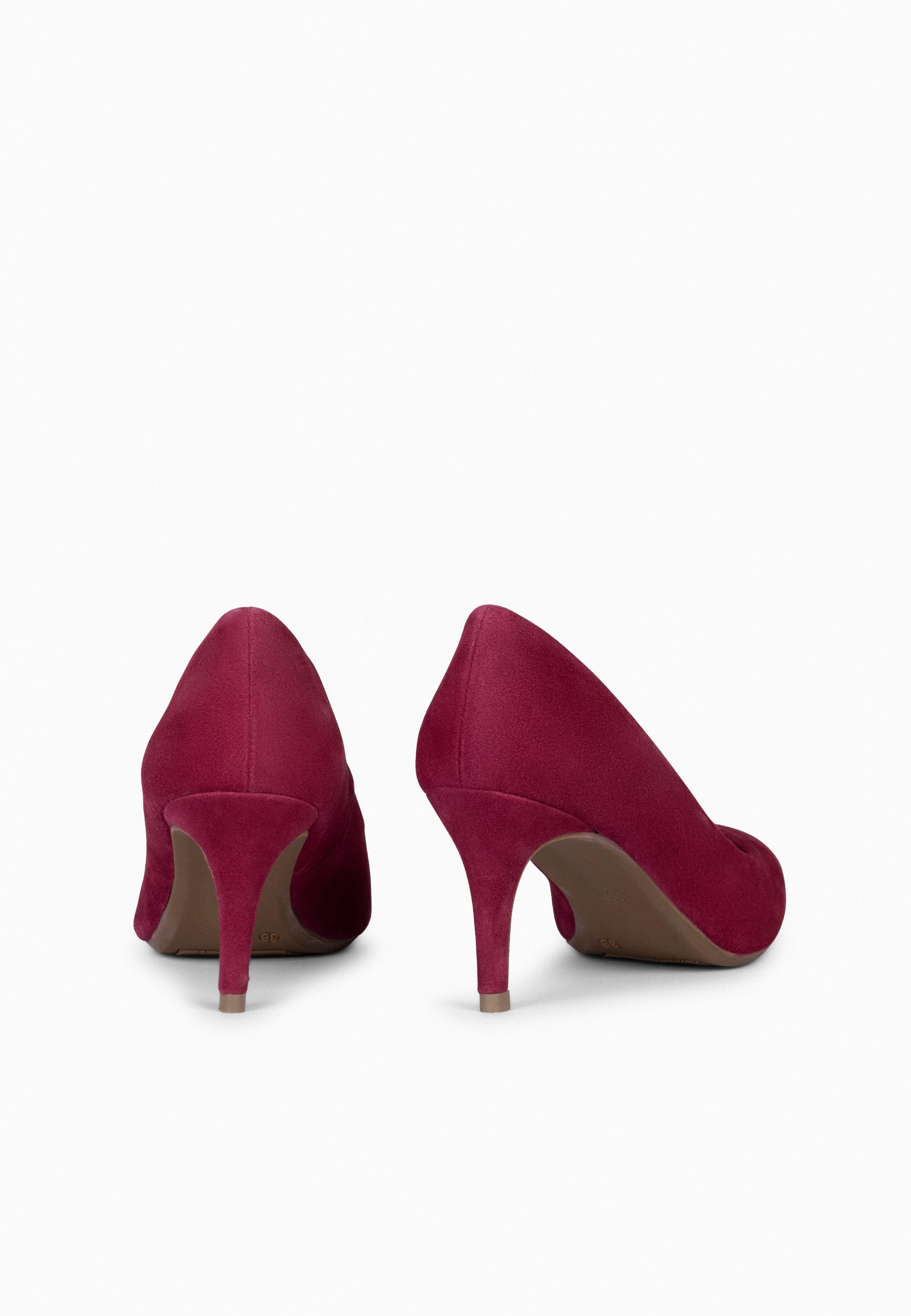 STILETTO - Zapatos de tacón de aguja en GRANATE