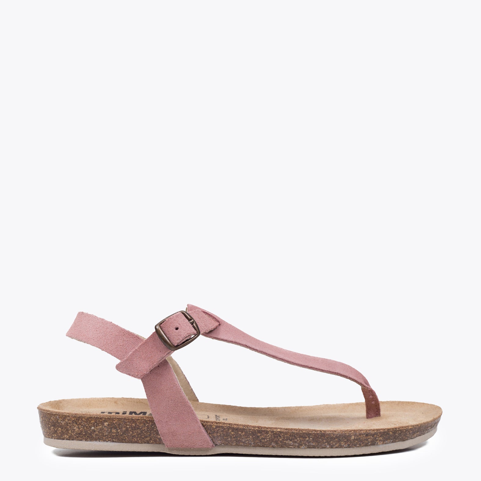 BIO GREEN - Sandalia plana ROSA