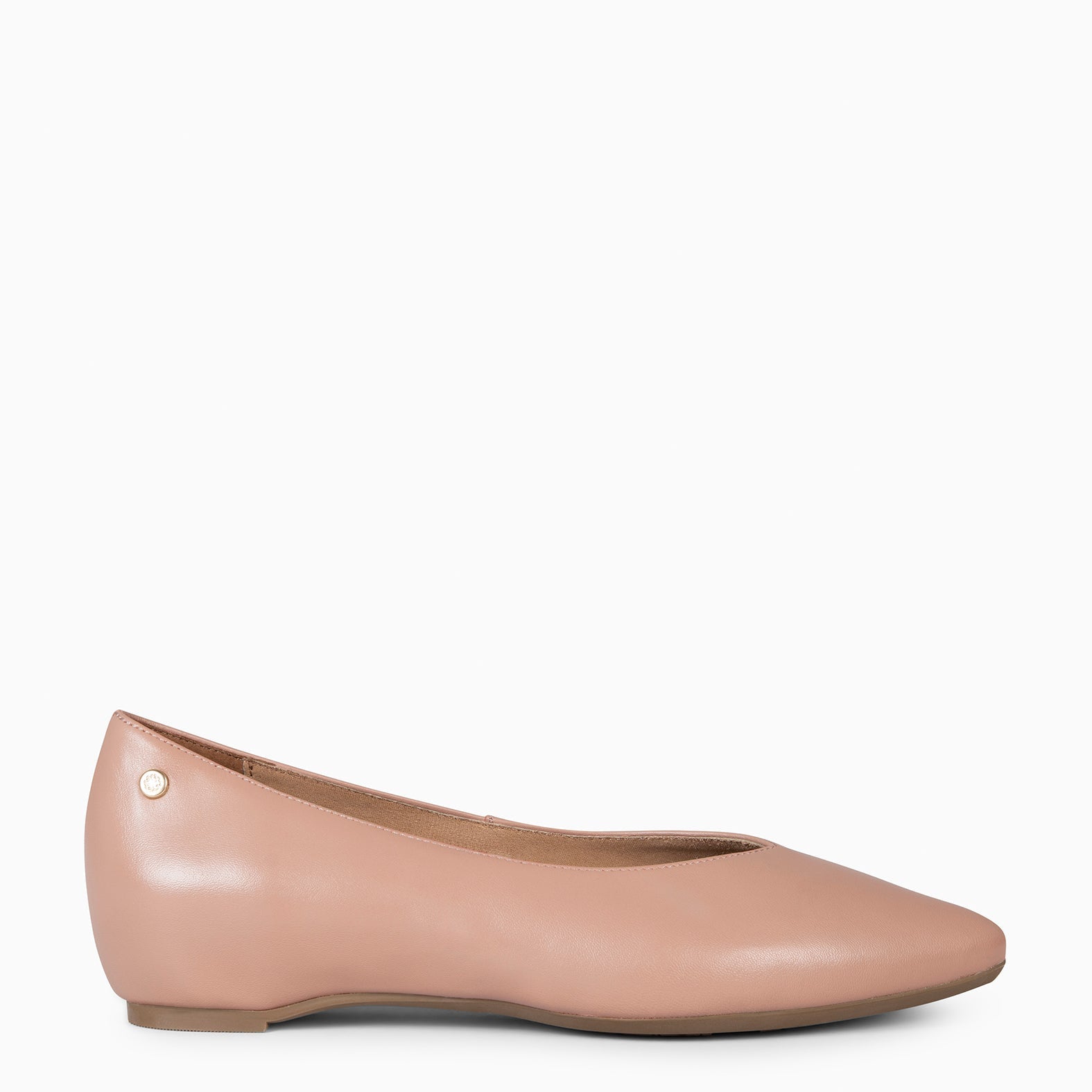 URBAN CUÑA - Zapatos con cuña interna NUDE