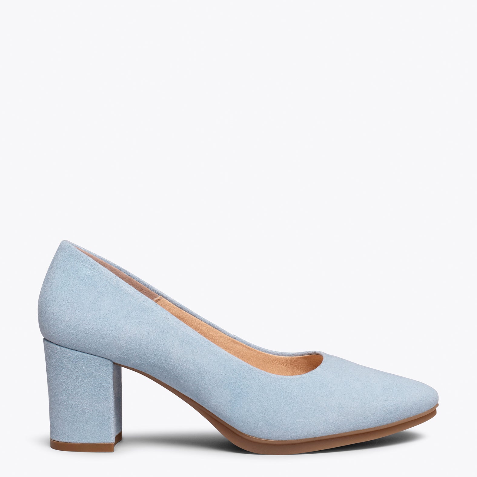 URBAN S - Zapatos de tacón medio AZUL CLARO