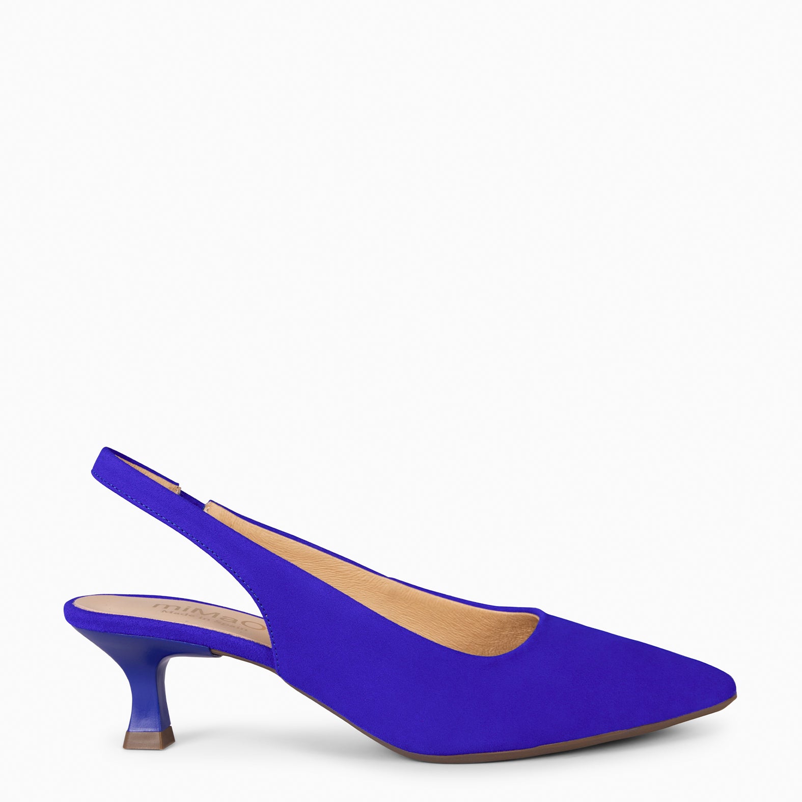 KITTEN DESTALONADO – Zapatos de Tacón acampanado AZUL ELECTRICO