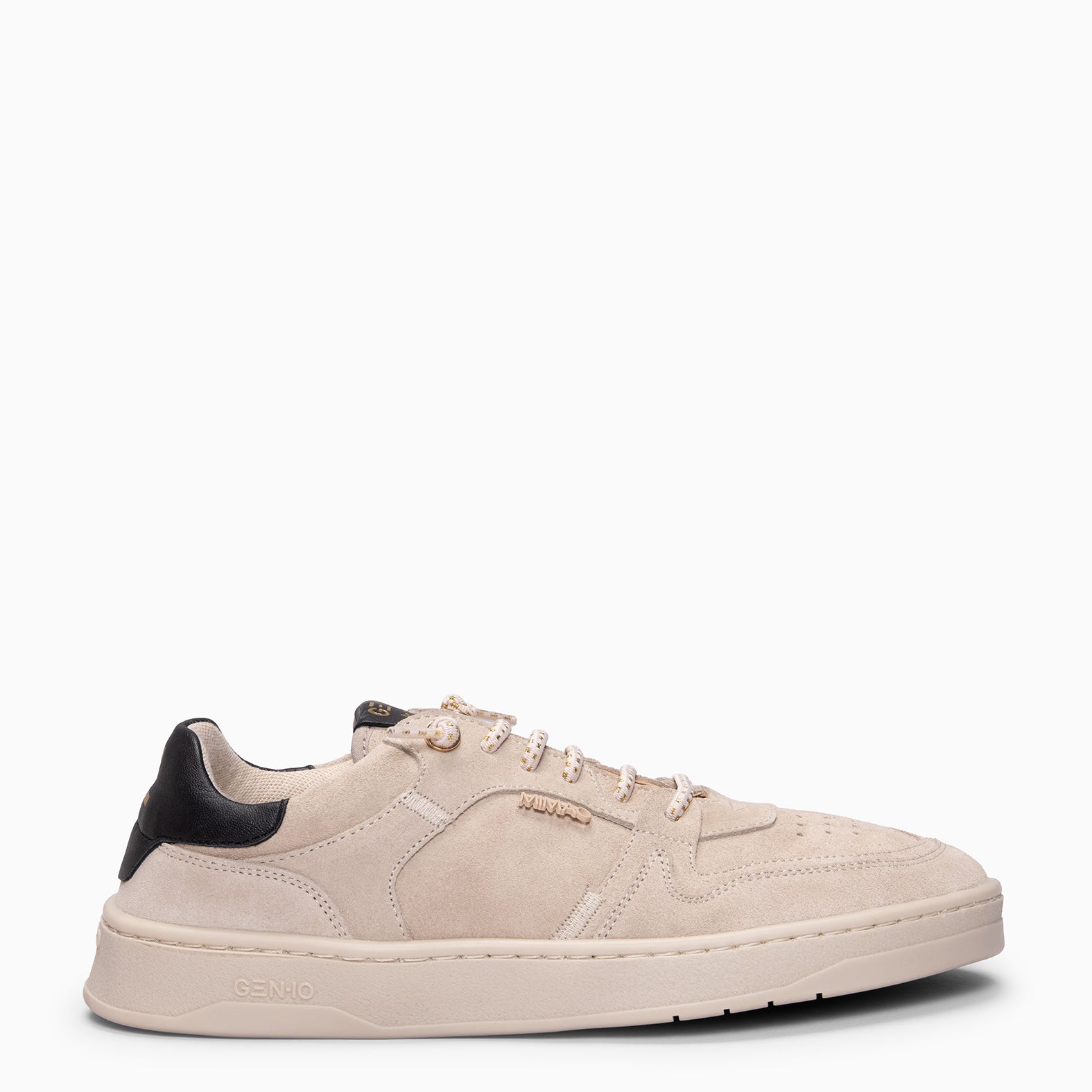 GEN-IO - Zapatillas baresoft BEIGE NEGRO