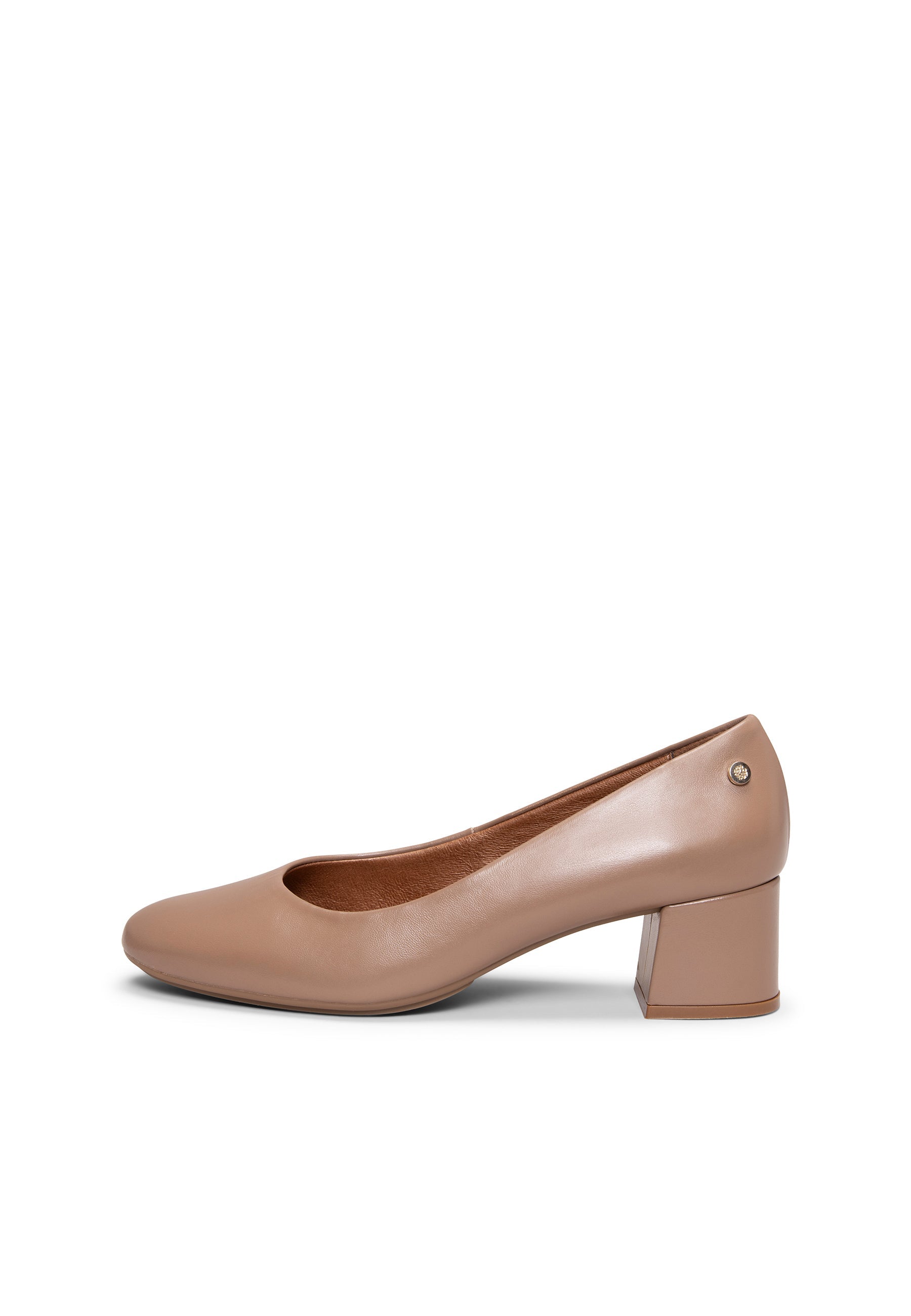 URBAN REDONDO SALÓN - Zapatos de tacón bajo de napa en BEIGE