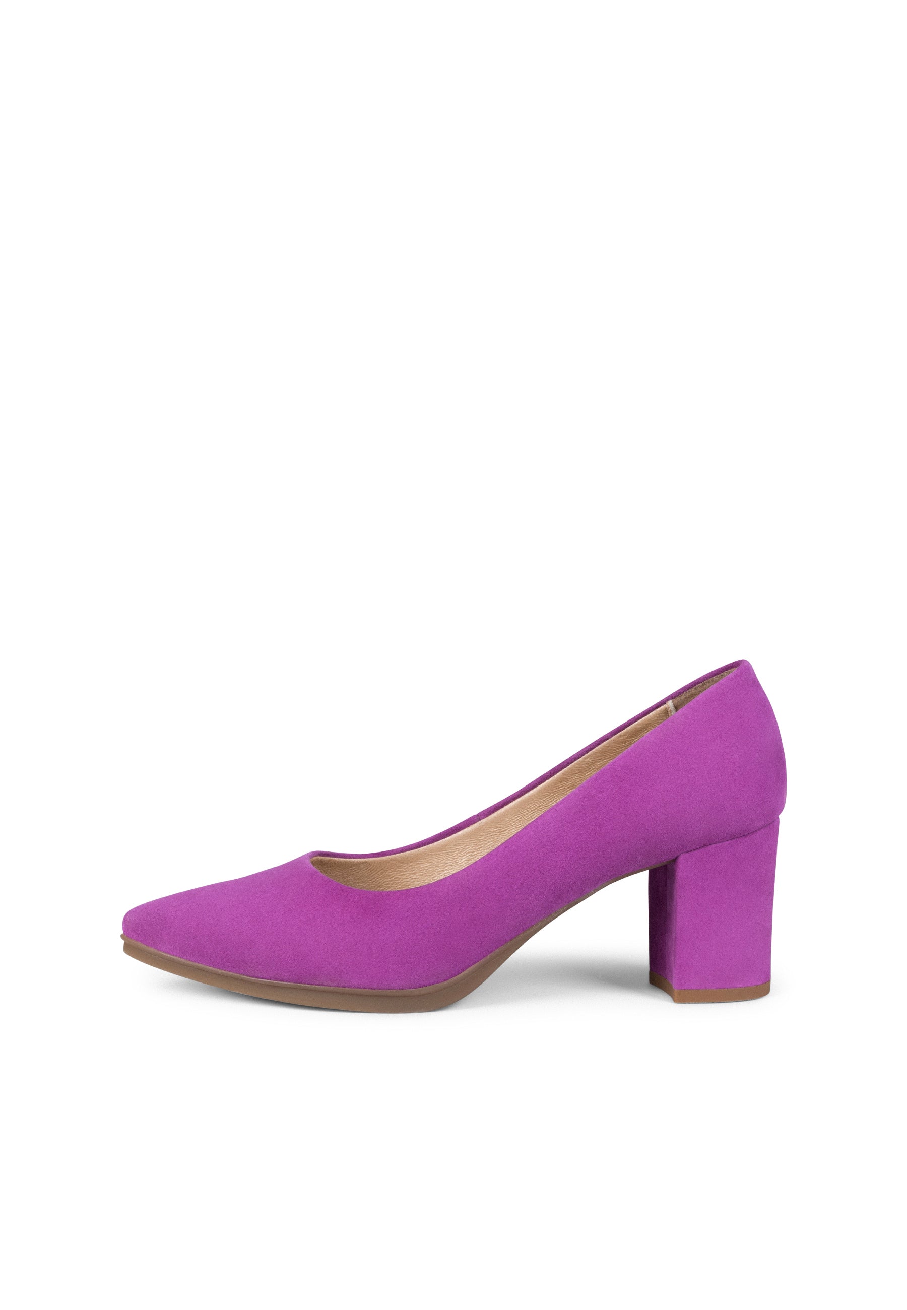 URBAN S - Zapato de tacón medio ante VIOLETA