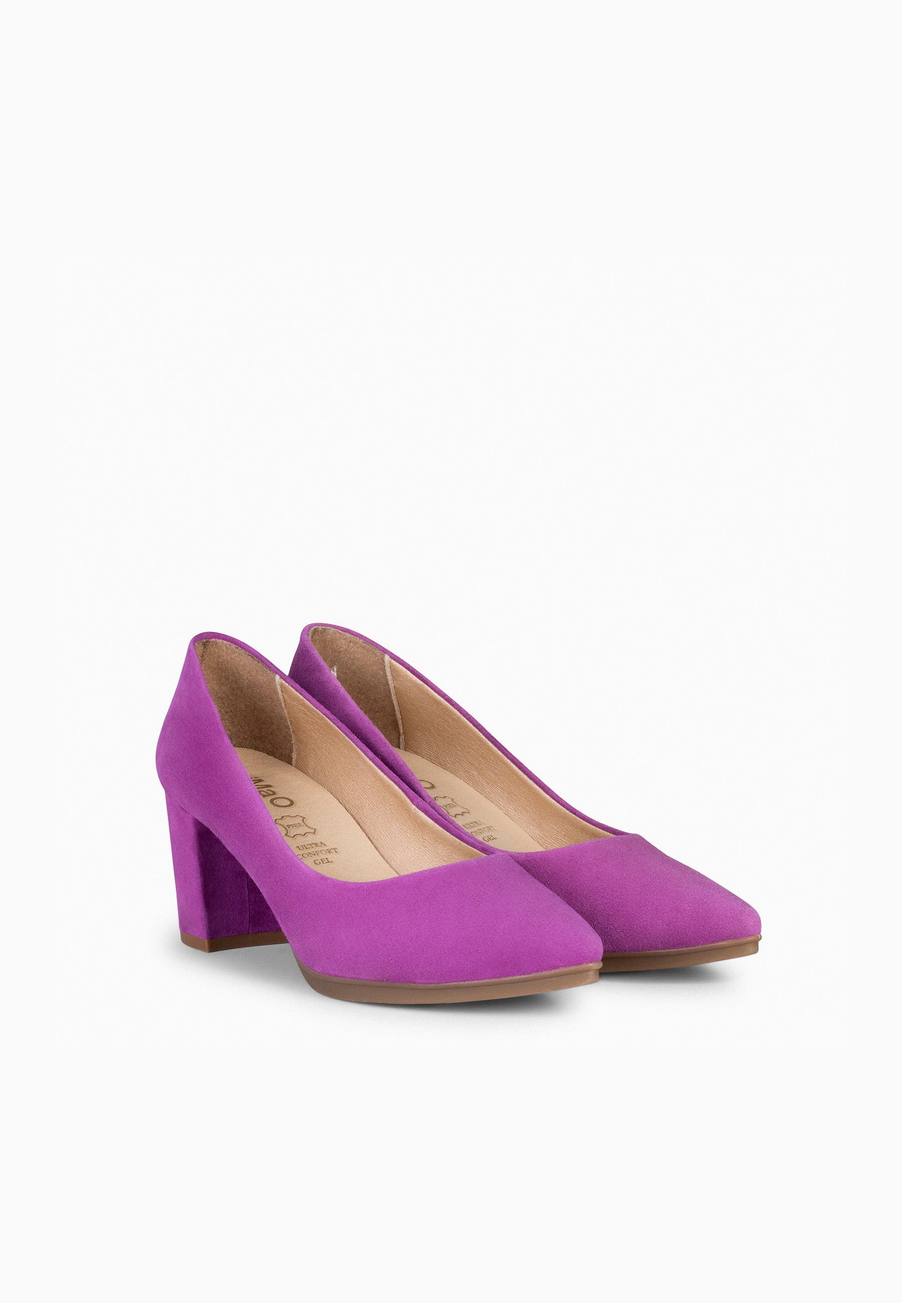 URBAN S - Zapato de tacón medio ante VIOLETA