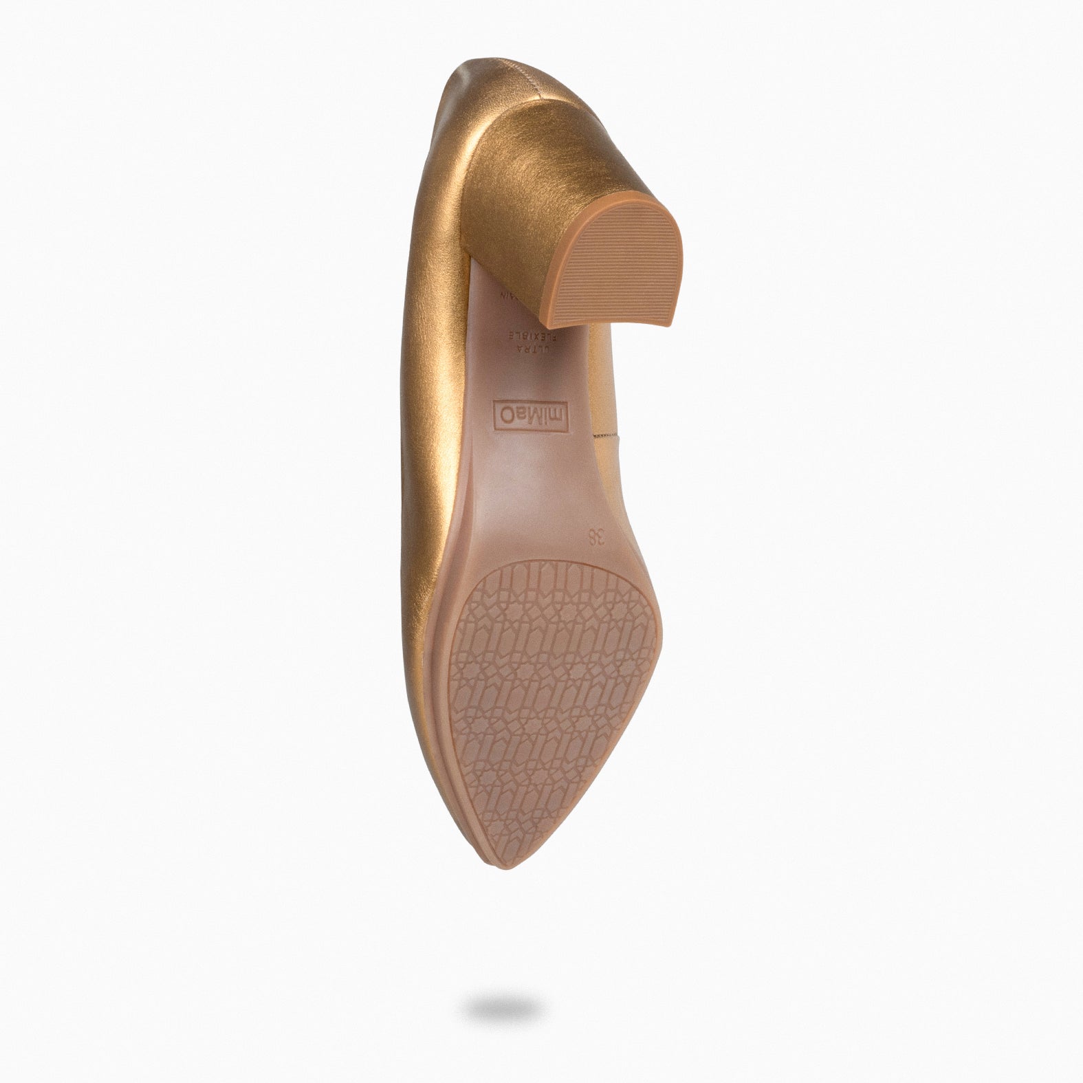 URBAN S SPLASH - Zapatos de tacón metalizados BRONCE