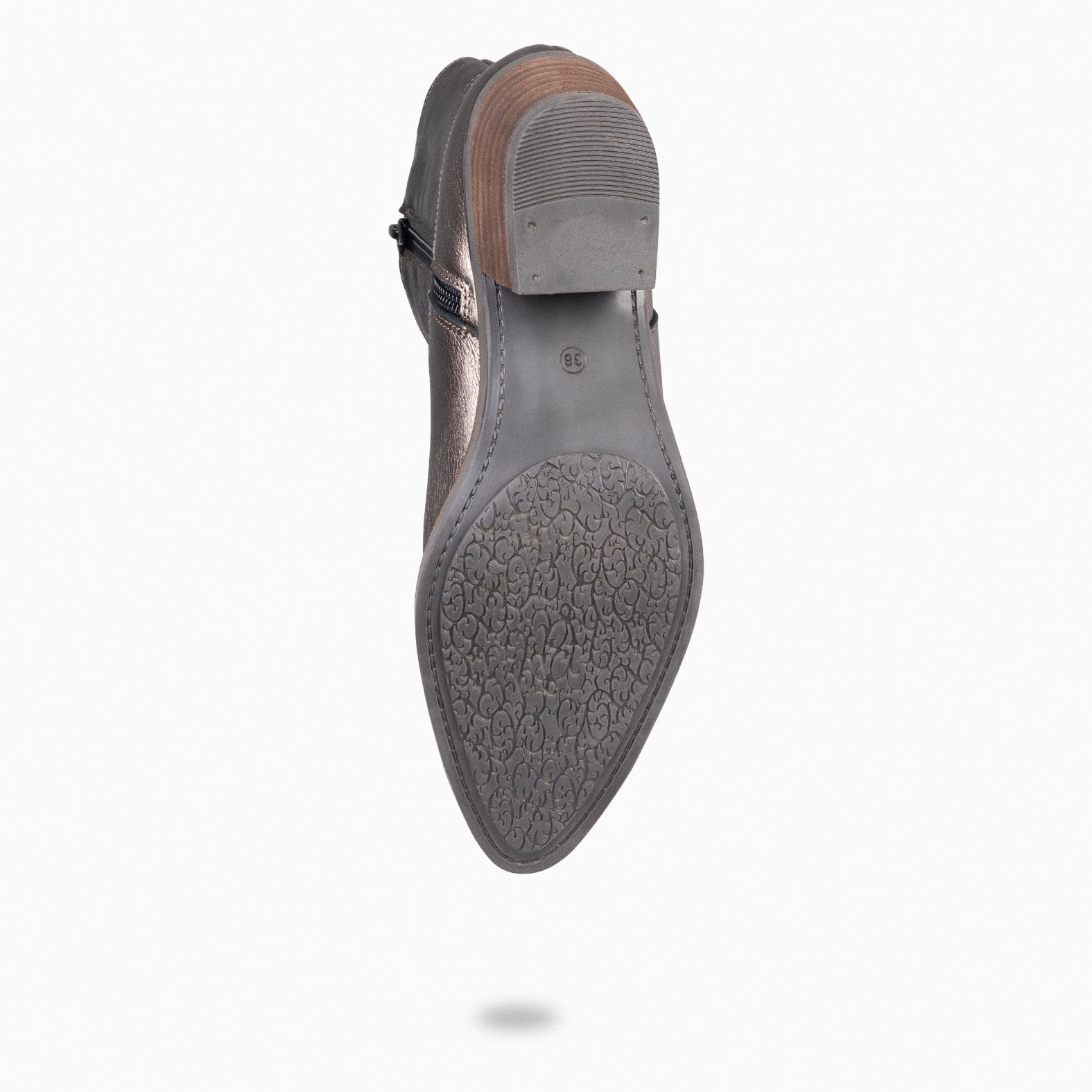 LUISIANA - Botín estilo cowboy BRONCE