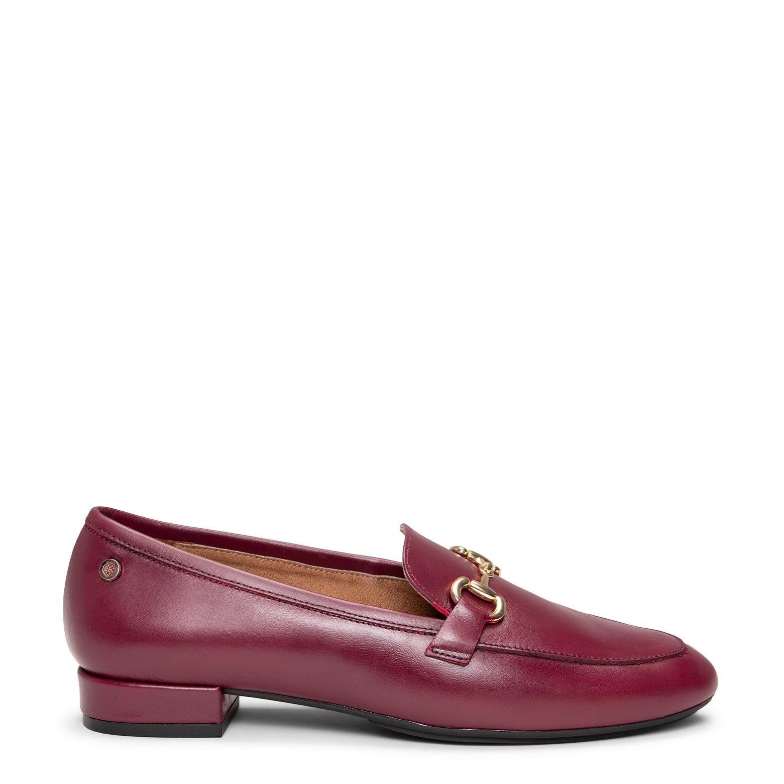 ELOISE - Mocasines planos con adorno BURDEOS