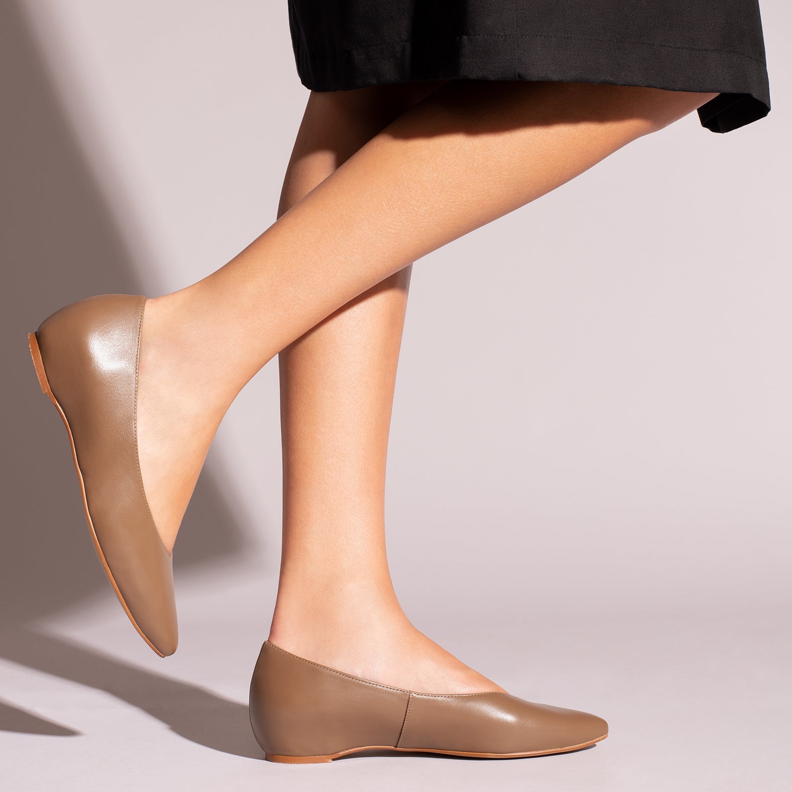 URBAN CUÑA - Zapatos CAMEL con cuña interna