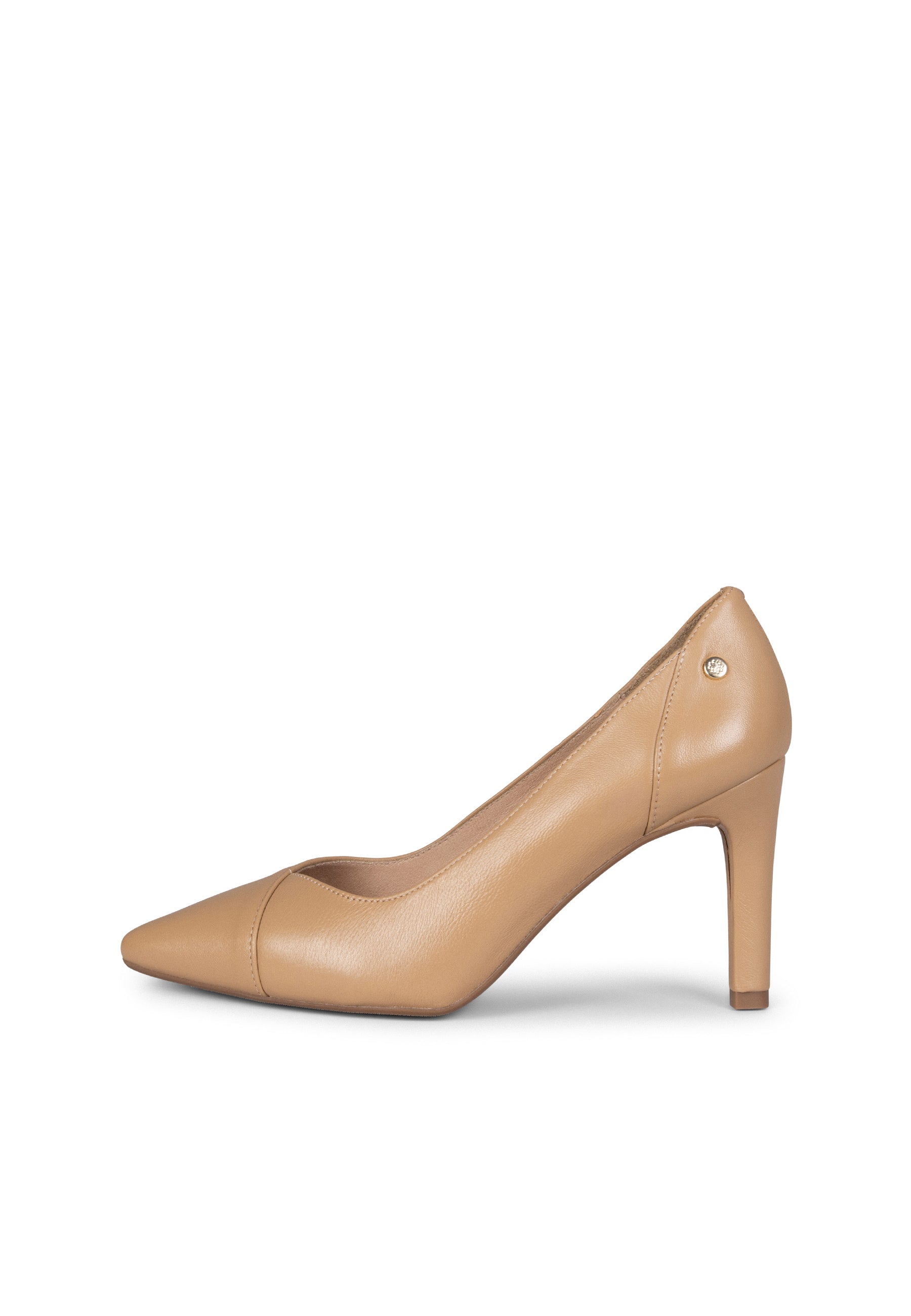 GLAM - Zapatos elegantes de tacón alto CAMEL