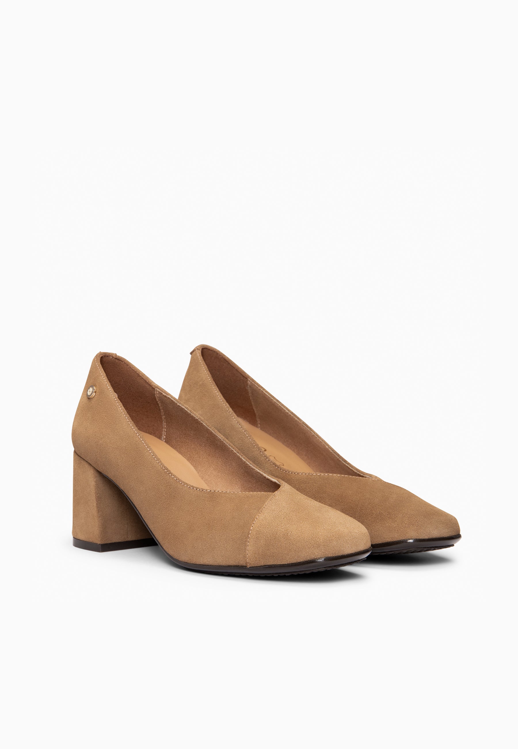 GABRIELA - Zapatos de tacón alto CAMEL