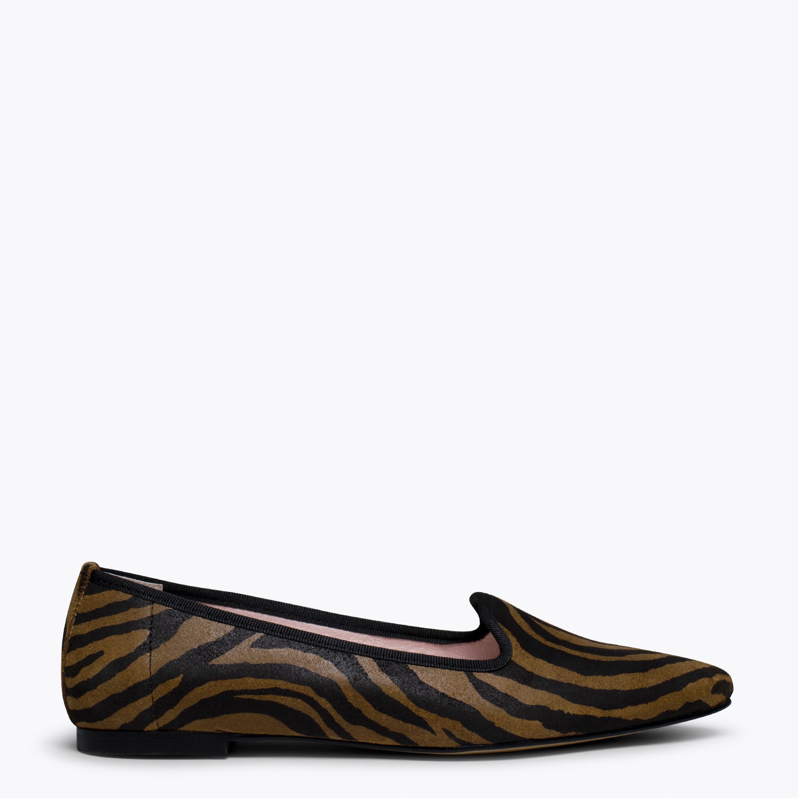 SLIPPER ZEBRA - Slipper Animal Print CUERO ZEBRA