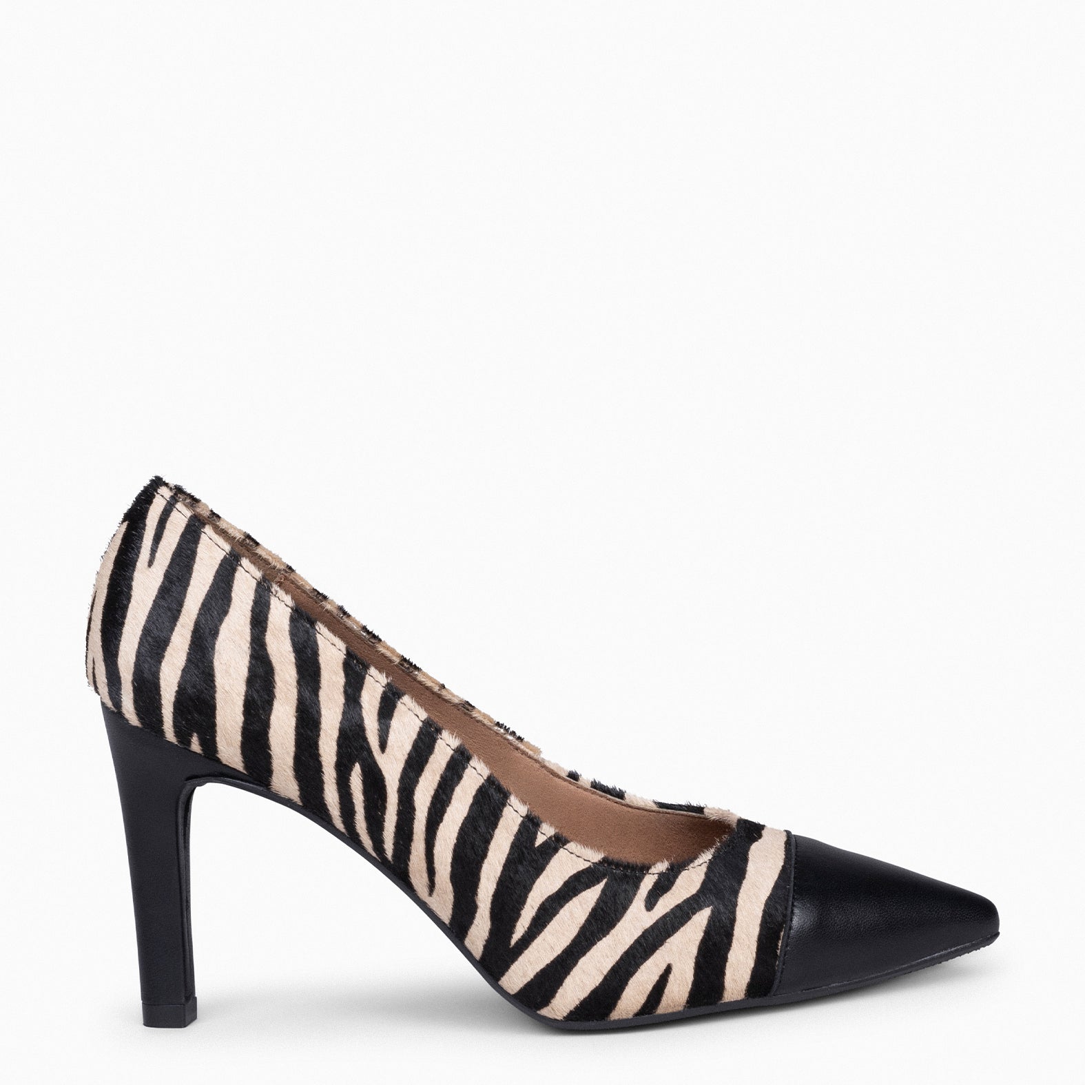 GLAM WILD - Zapatos de salón cómodos y elegantes CEBRA