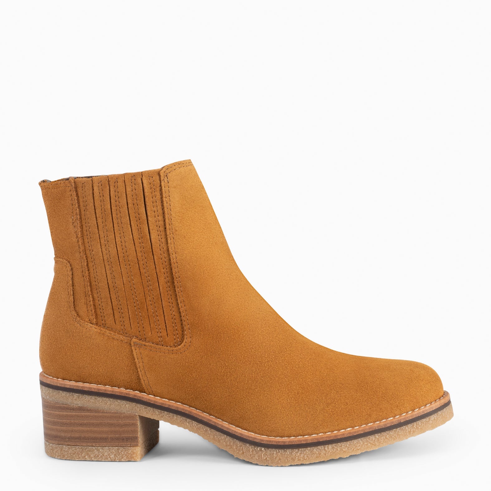 COUNTRY - Botines Camperos para Mujer CAMEL