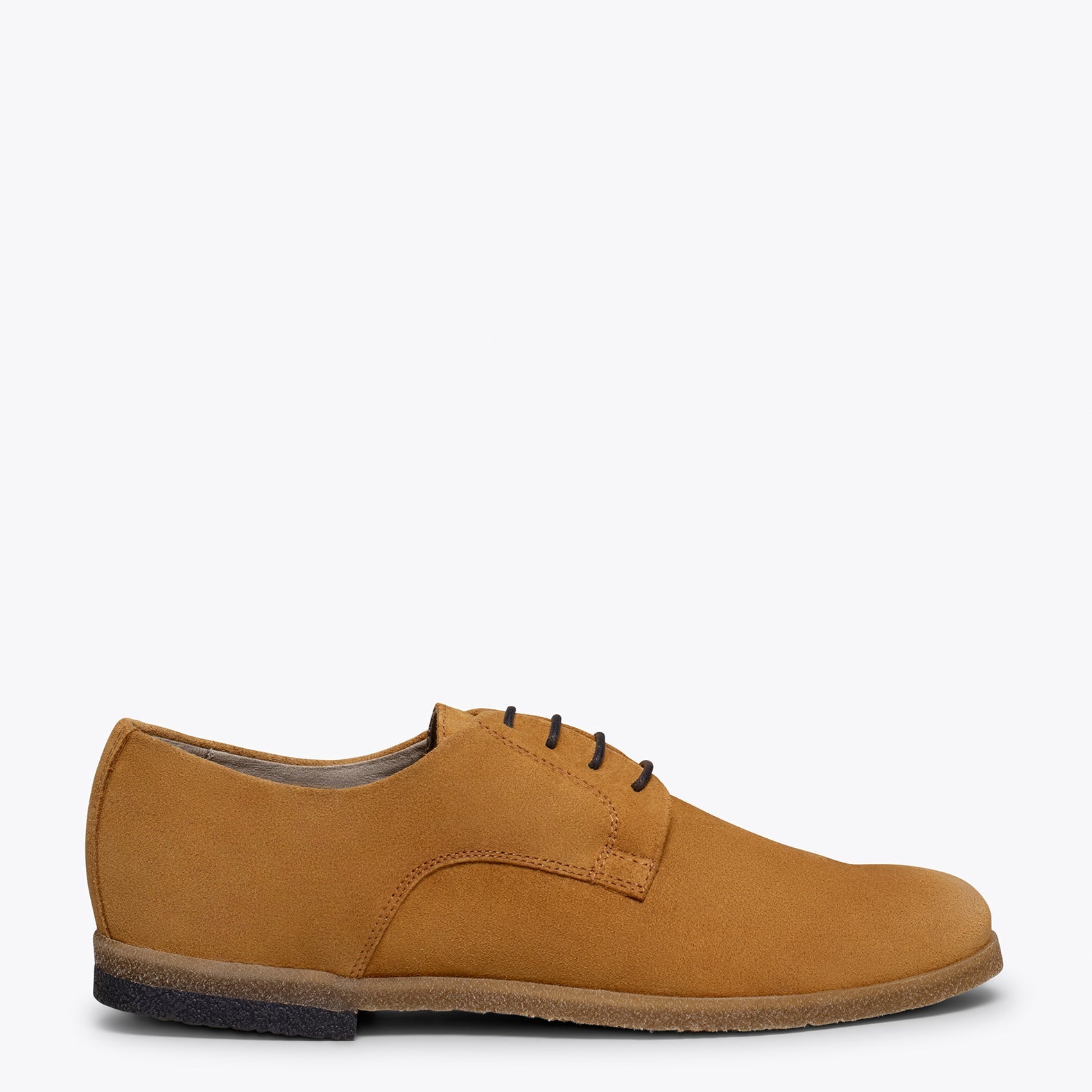 BLUCHER Zapatos para hombre de cordones CAMEL