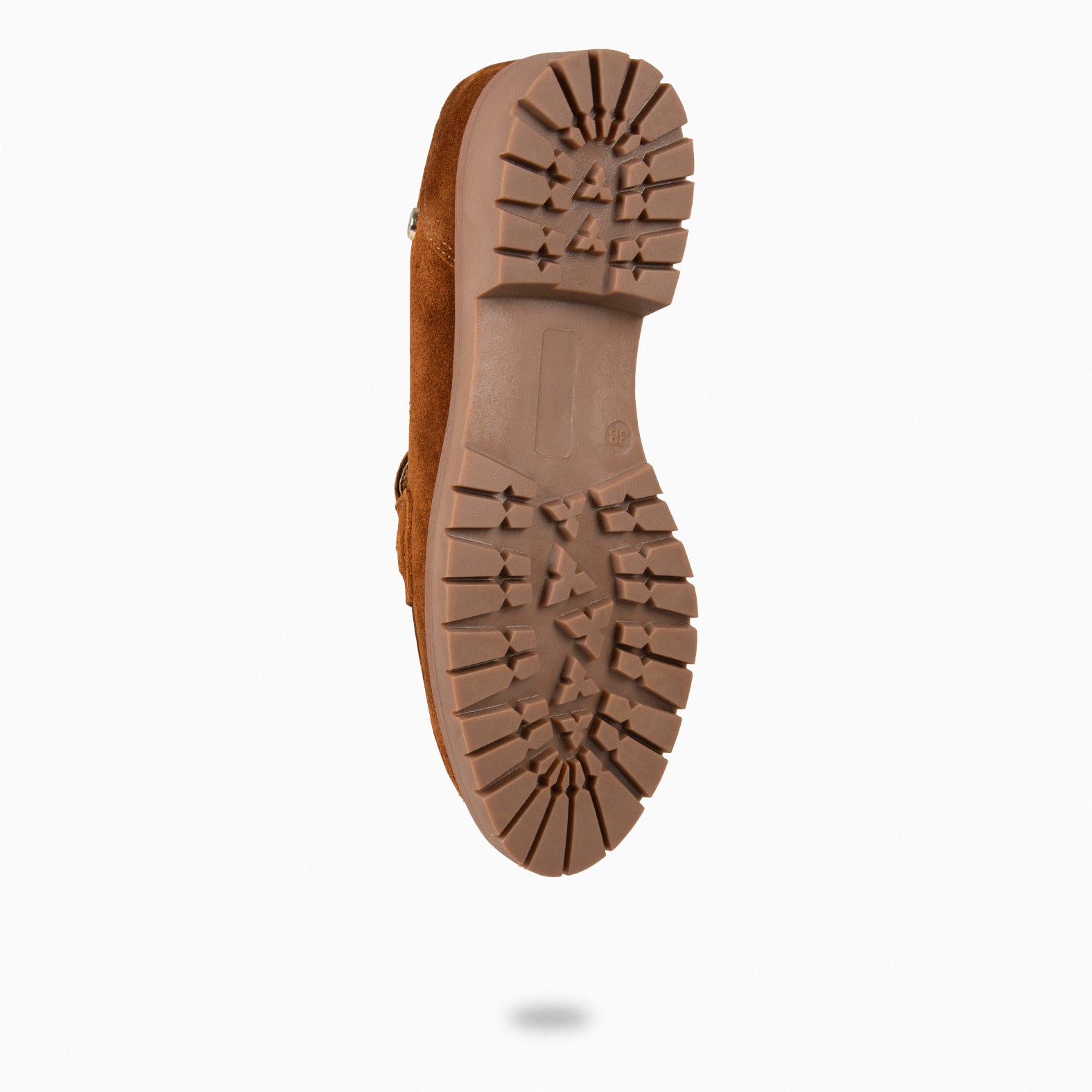 TREVILLA - Mocasín con aplique metálico CAMEL