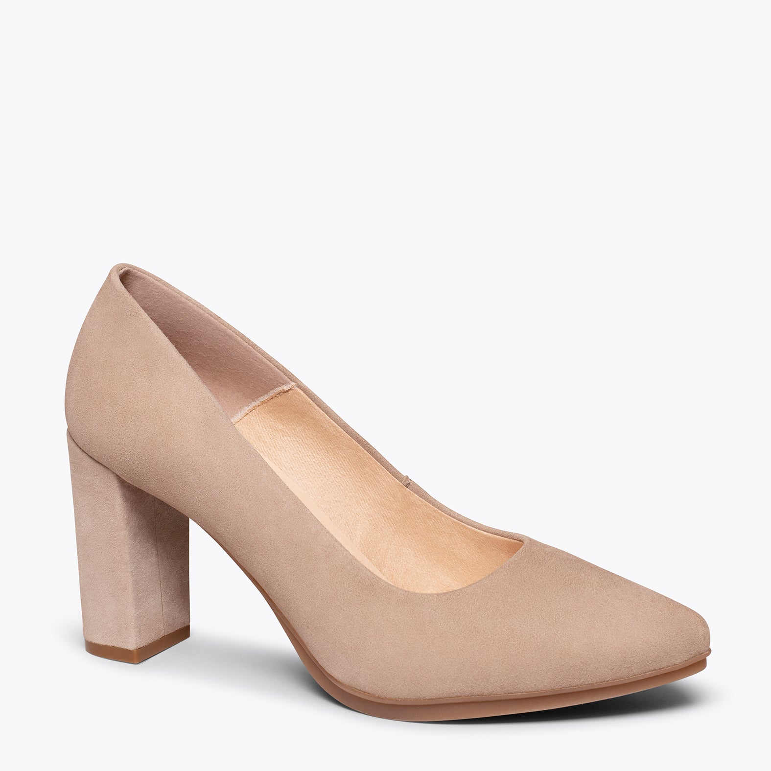 URBAN - Zapato de tacón alto TAUPE