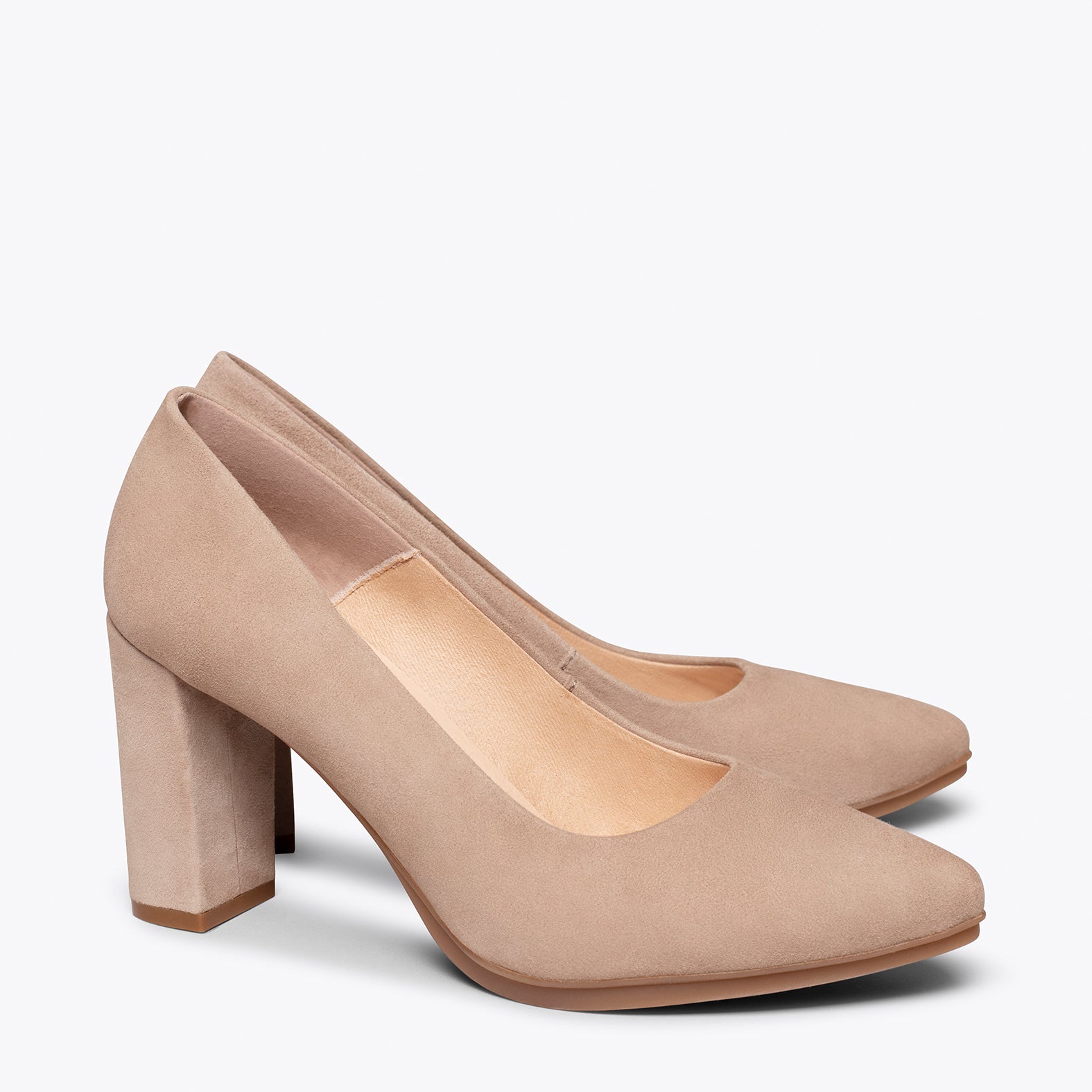 URBAN - Zapato de tacón alto TAUPE