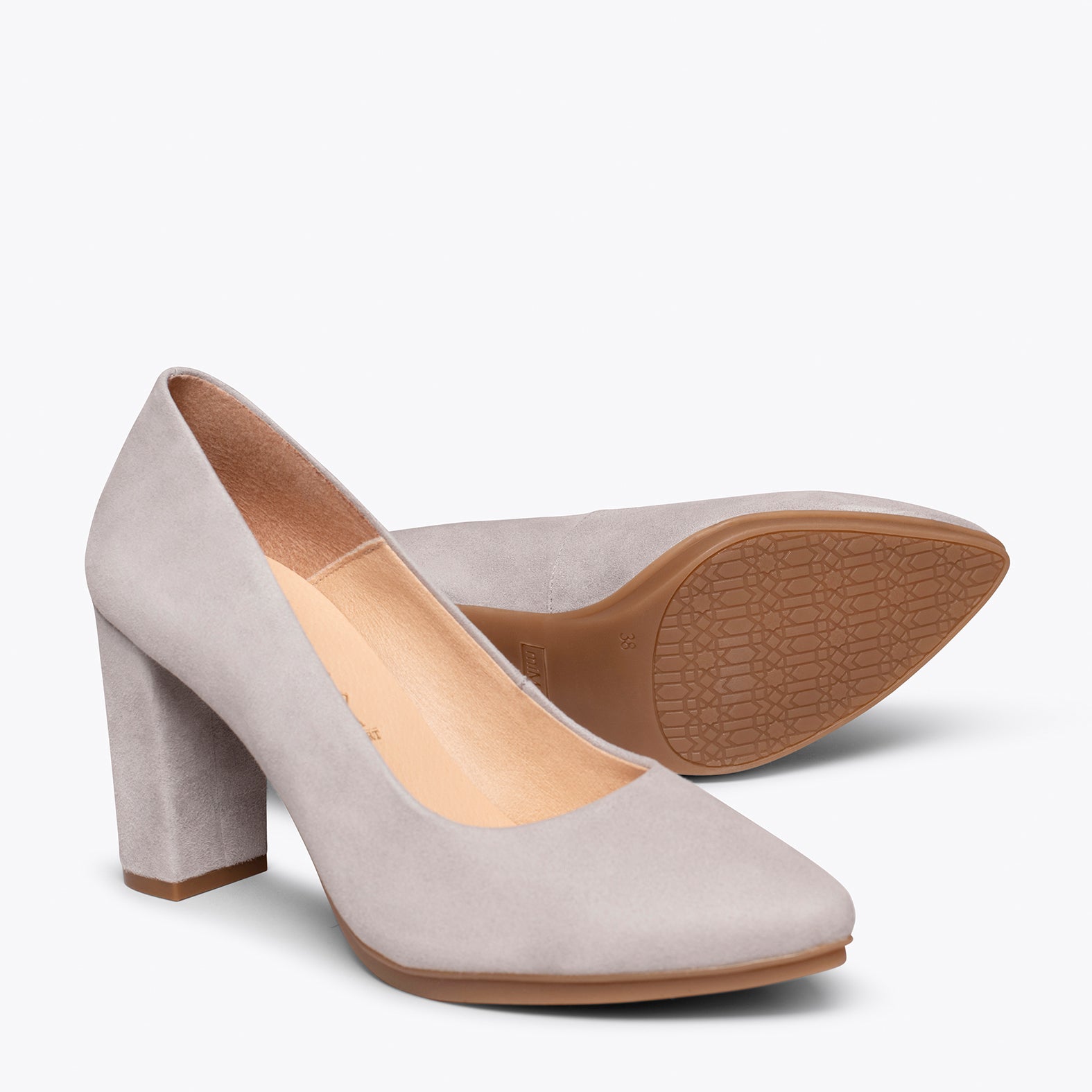 URBAN - Zapato de tacón alto GRIS