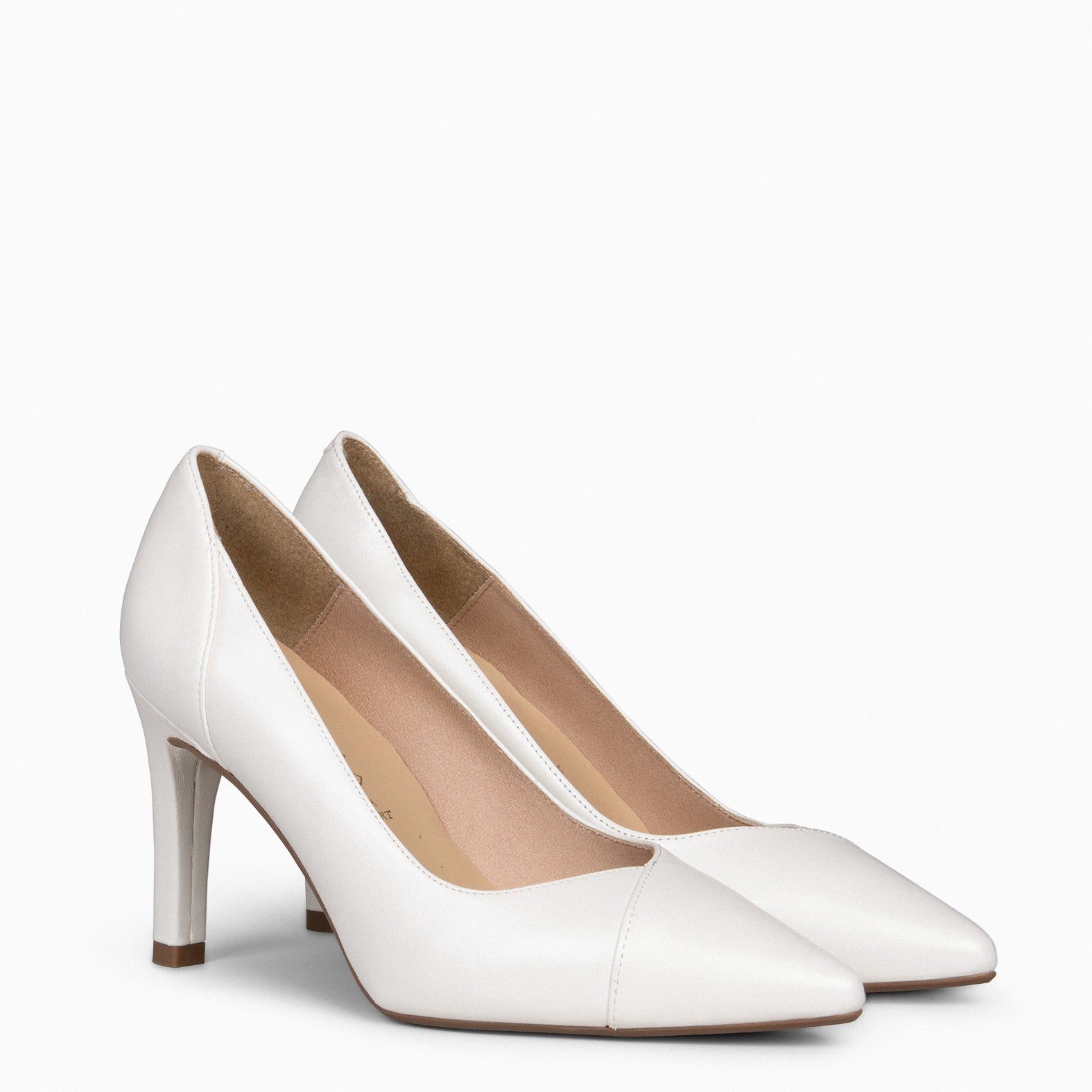 GLAM - Zapatos elegantes de tacón alto NACAR