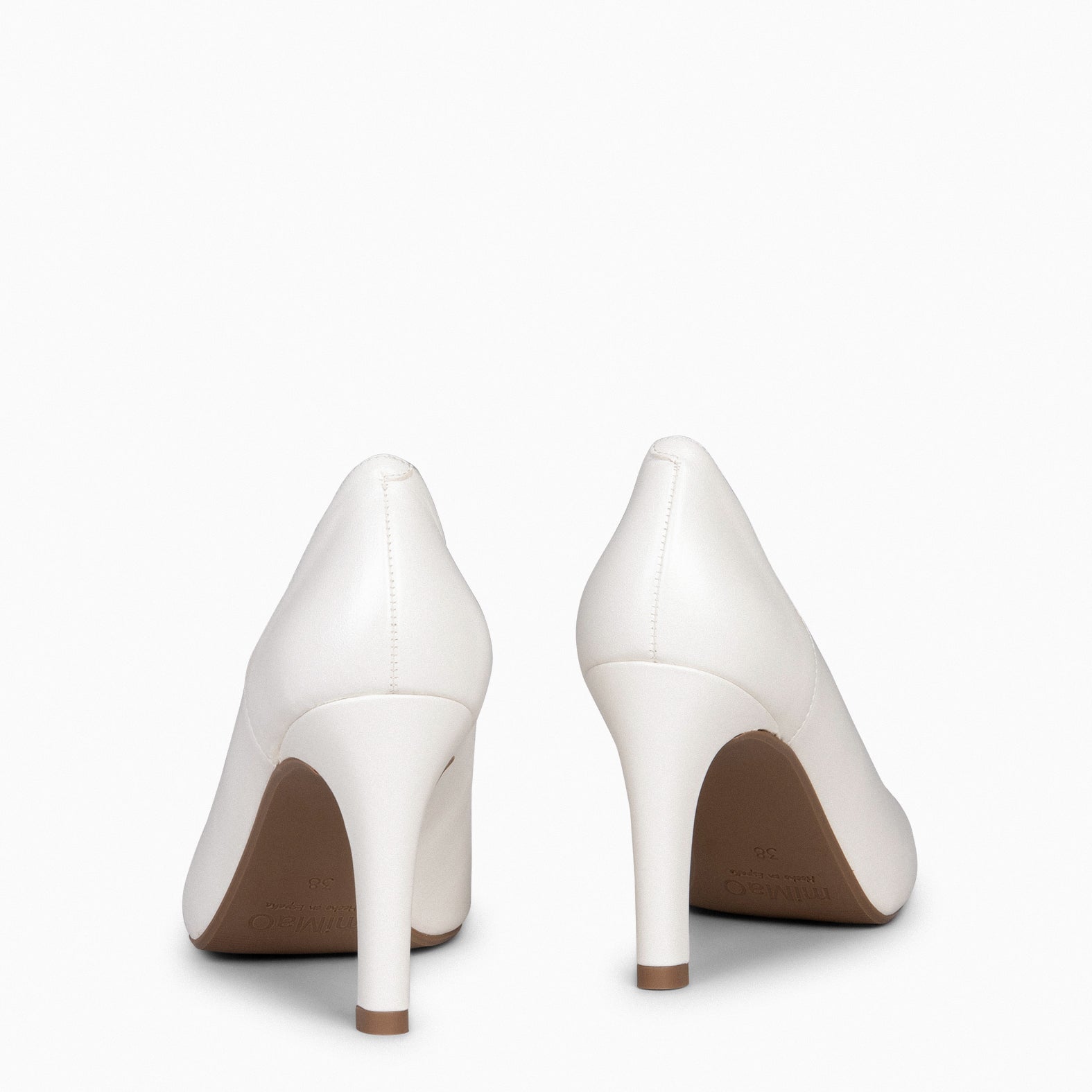 GLAM - Zapatos elegantes de tacón alto NACAR