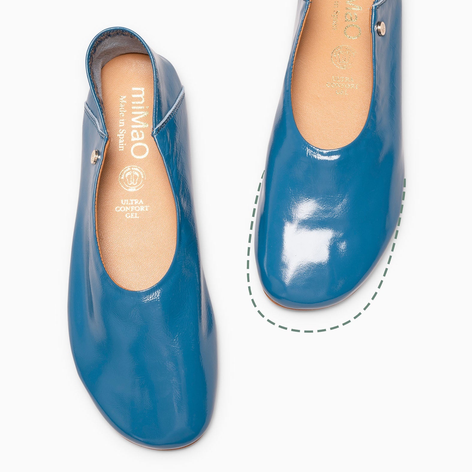 NANUK - BAILARINA PLANA BARESOFT AZUL