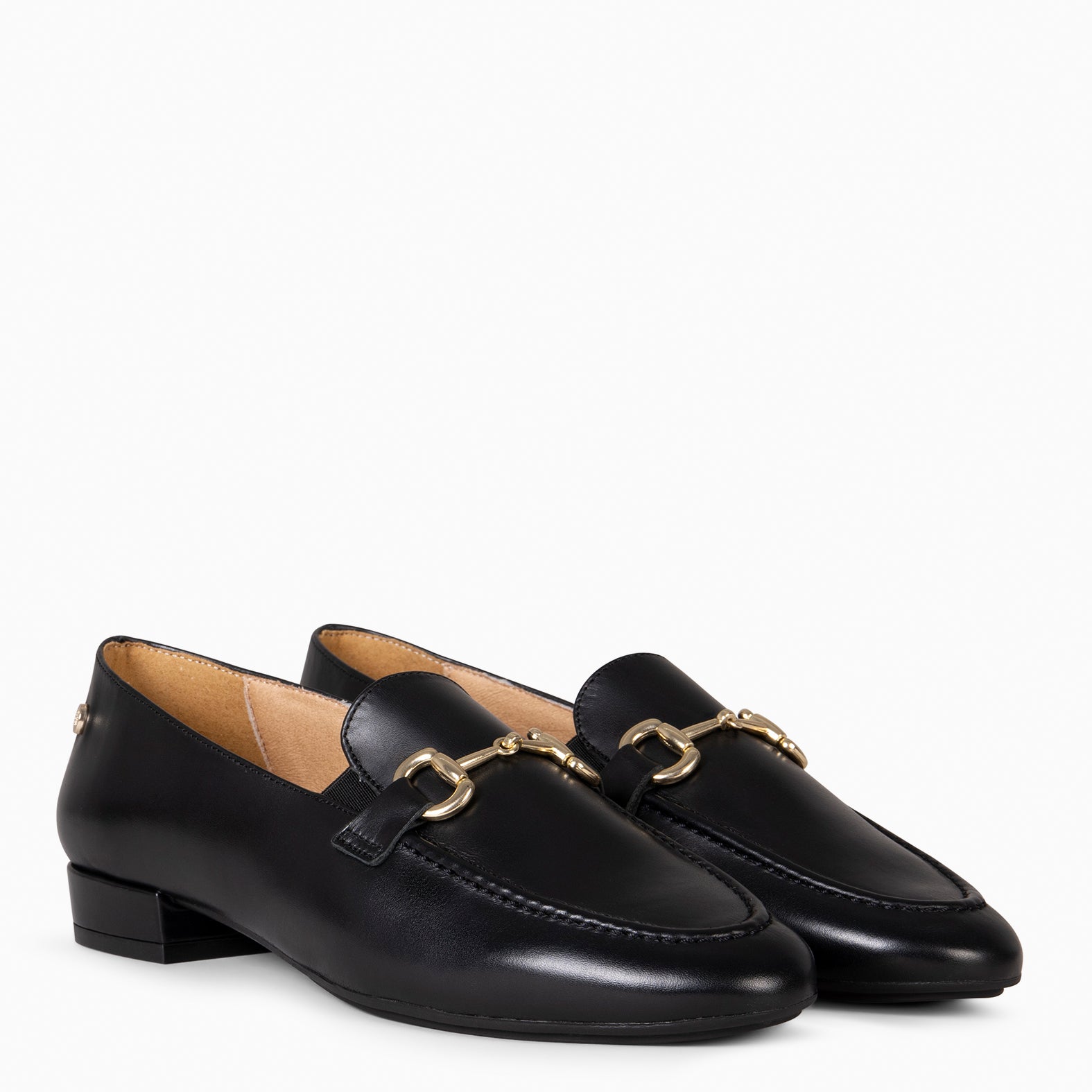SERENA - MOCASÍN PIEL DE NAPA NEGRO