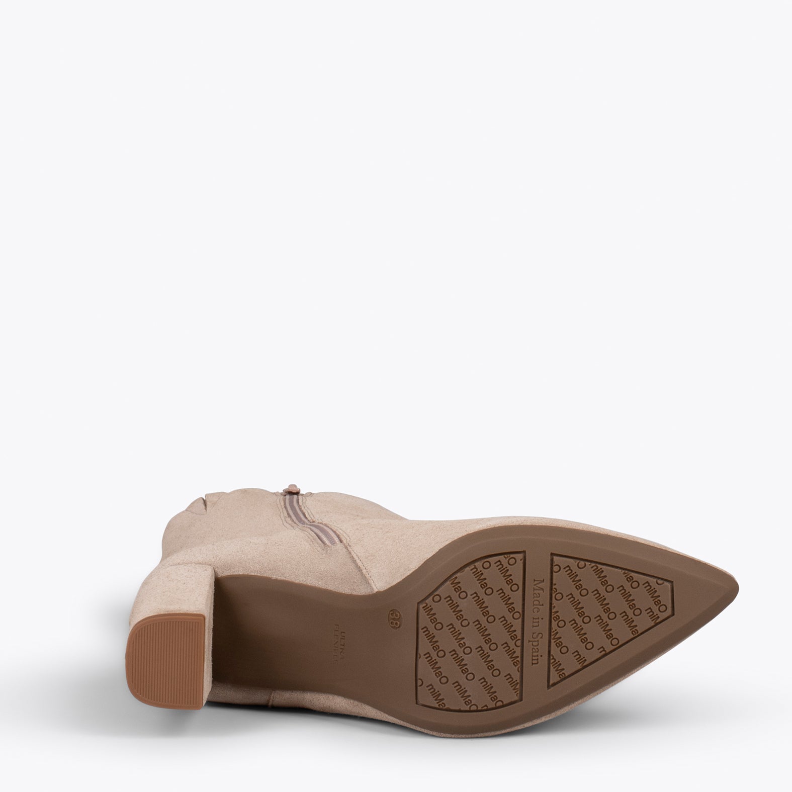 LYON – Botín de caña alta BEIGE