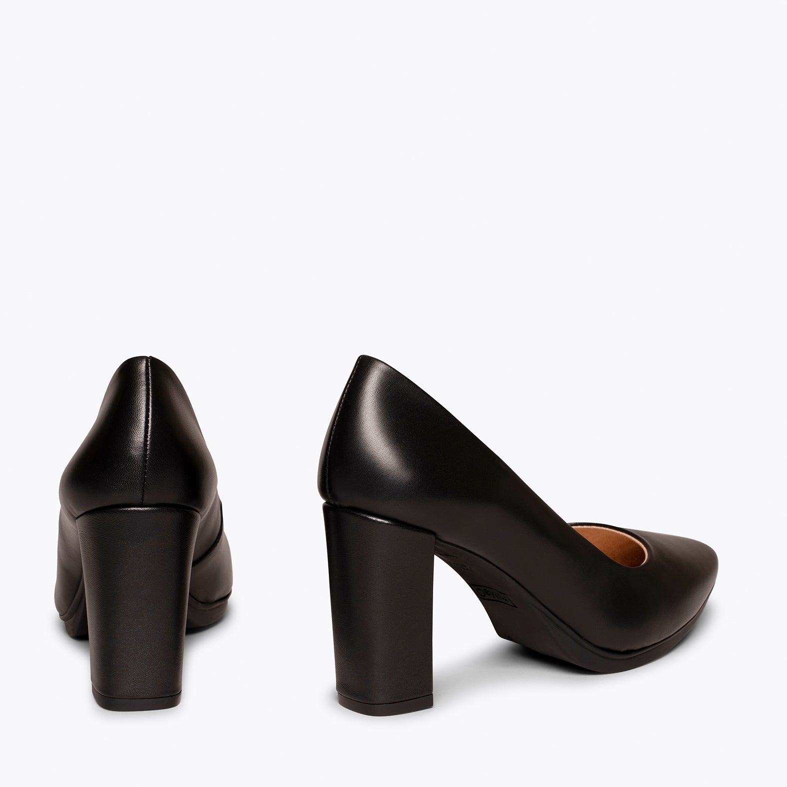 URBAN SALON - Zapatos de tacón alto en napa NEGRO