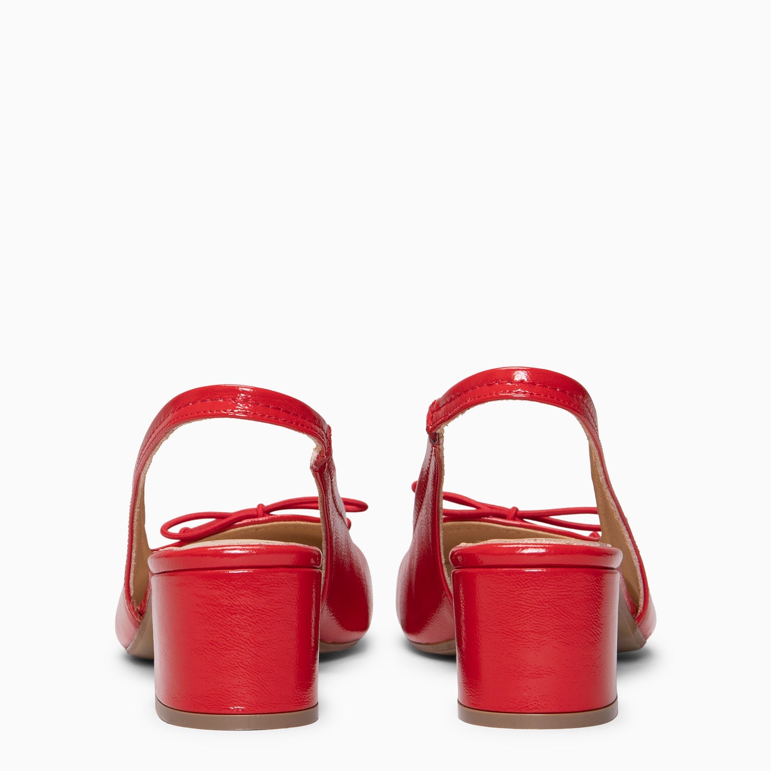 DOROTHY - Zapatos de tacón destalonado Baresoft ROJO