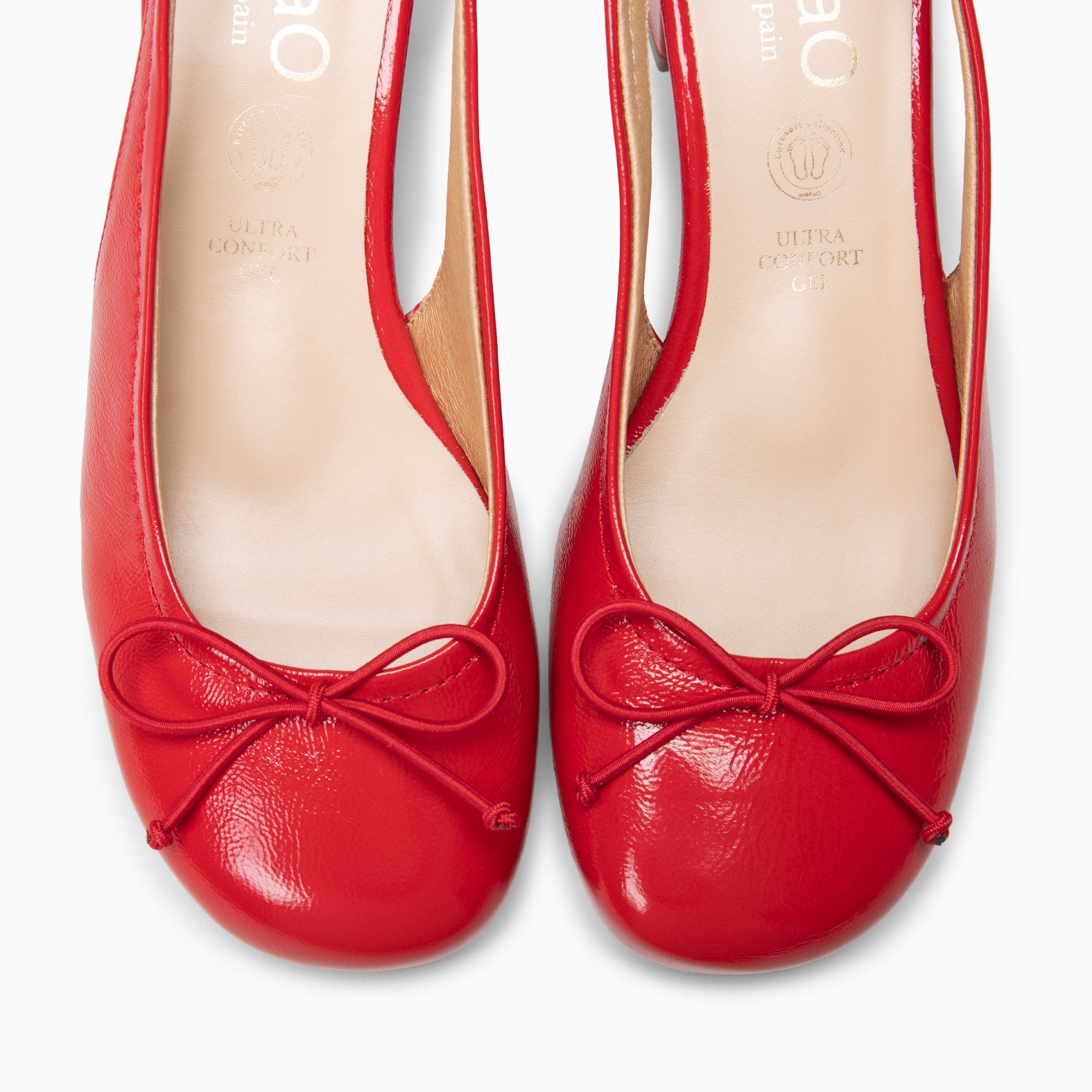 DOROTHY - Zapatos de tacón destalonado Baresoft ROJO