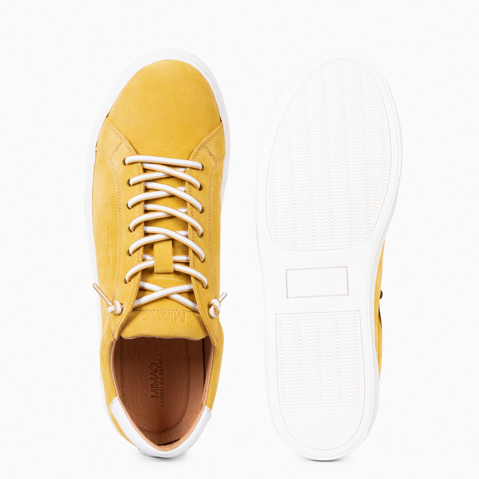 GAEL - ZAPATILLAS CASUALES DE HOMBRE MOSTAZA