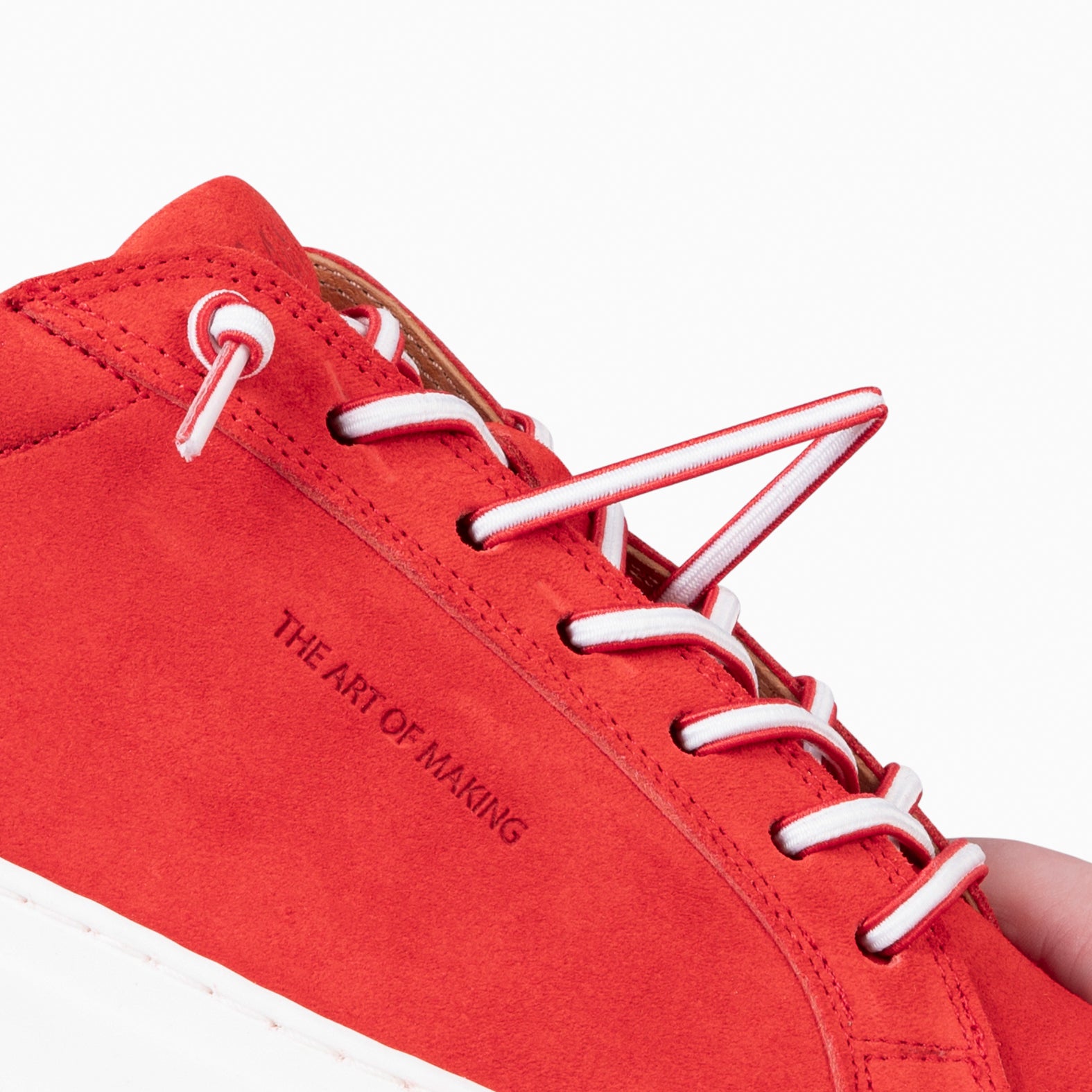 GAEL - ZAPATILLAS CASUALES DE HOMBRE ROJO