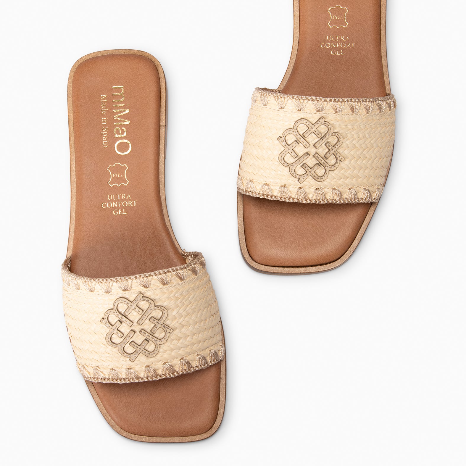 FILIPPA - SANDALIA PLANA TIPO CHANCLA BEIGE