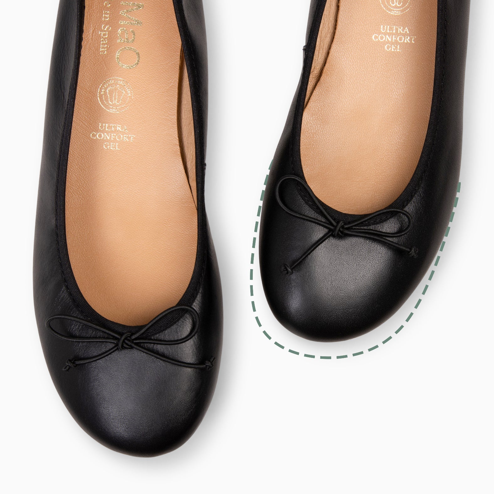 CAMPANILLA - BAILARINA BARESOFT NEGRO