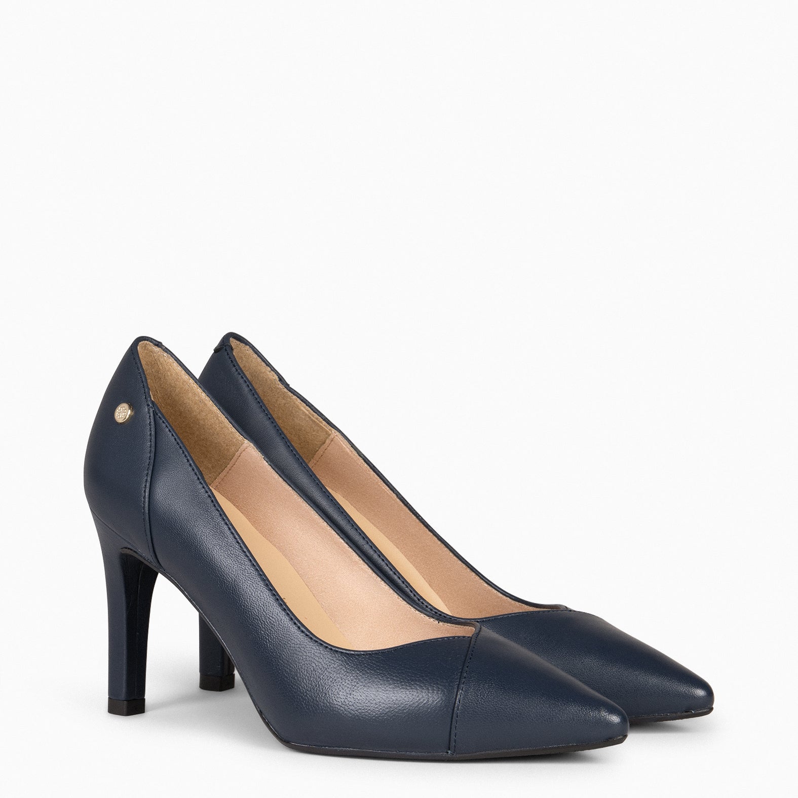 GLAM - Zapatos elegantes de tacón alto MARINO