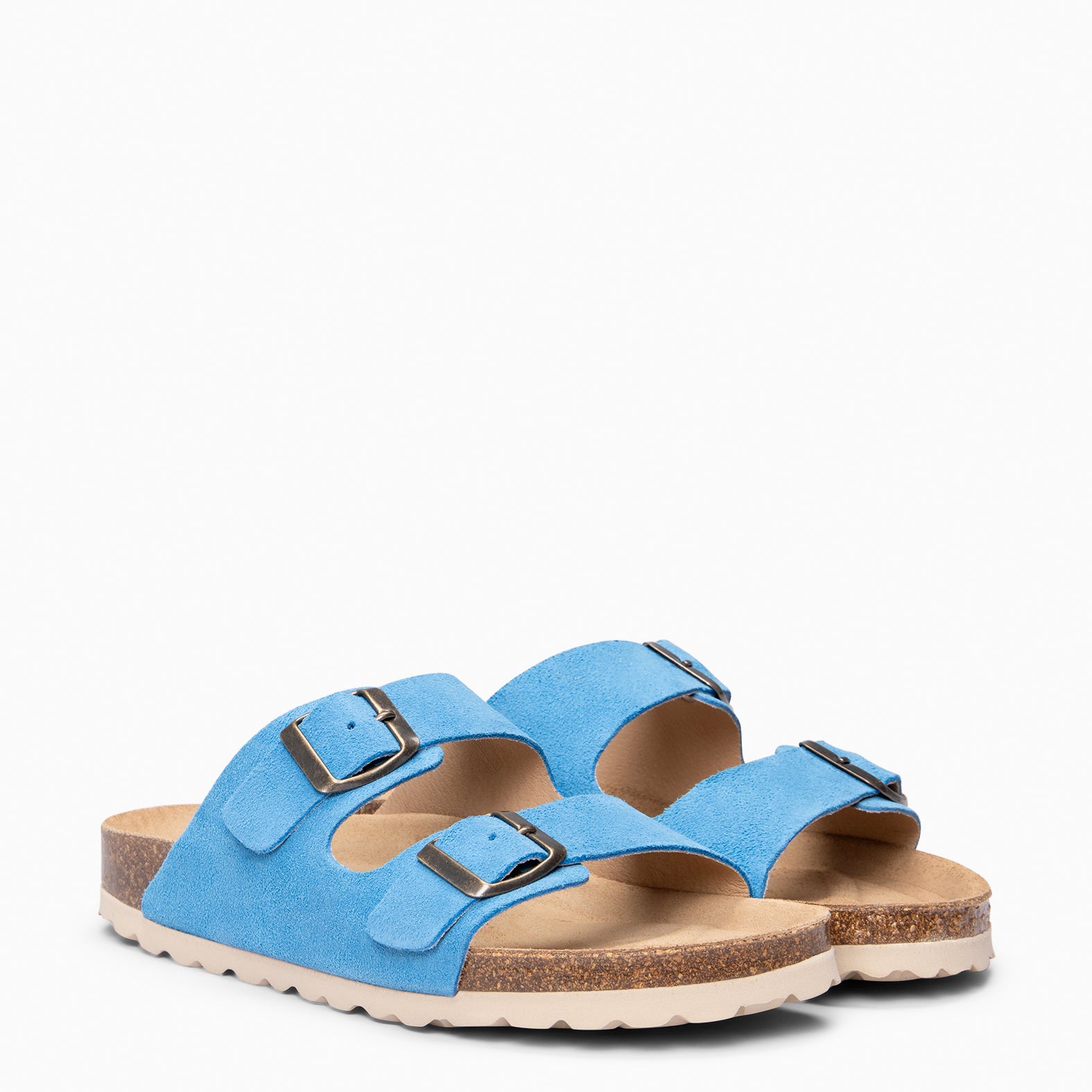 BORA - Sandalia tipo chancla AZUL
