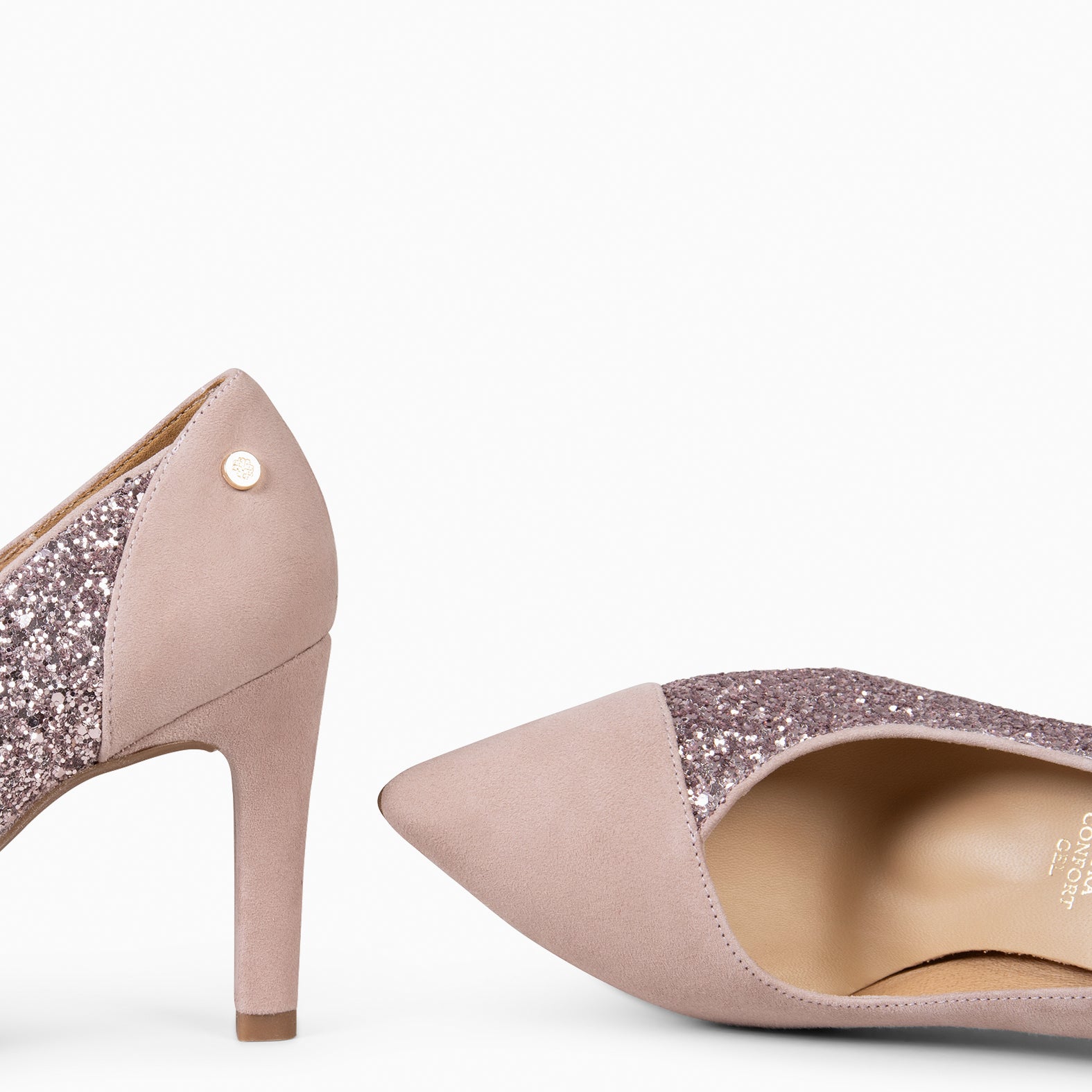 GLAM NIGHT– ZAPATOS ELEGANTES DE TACÓN ALTO ROSA