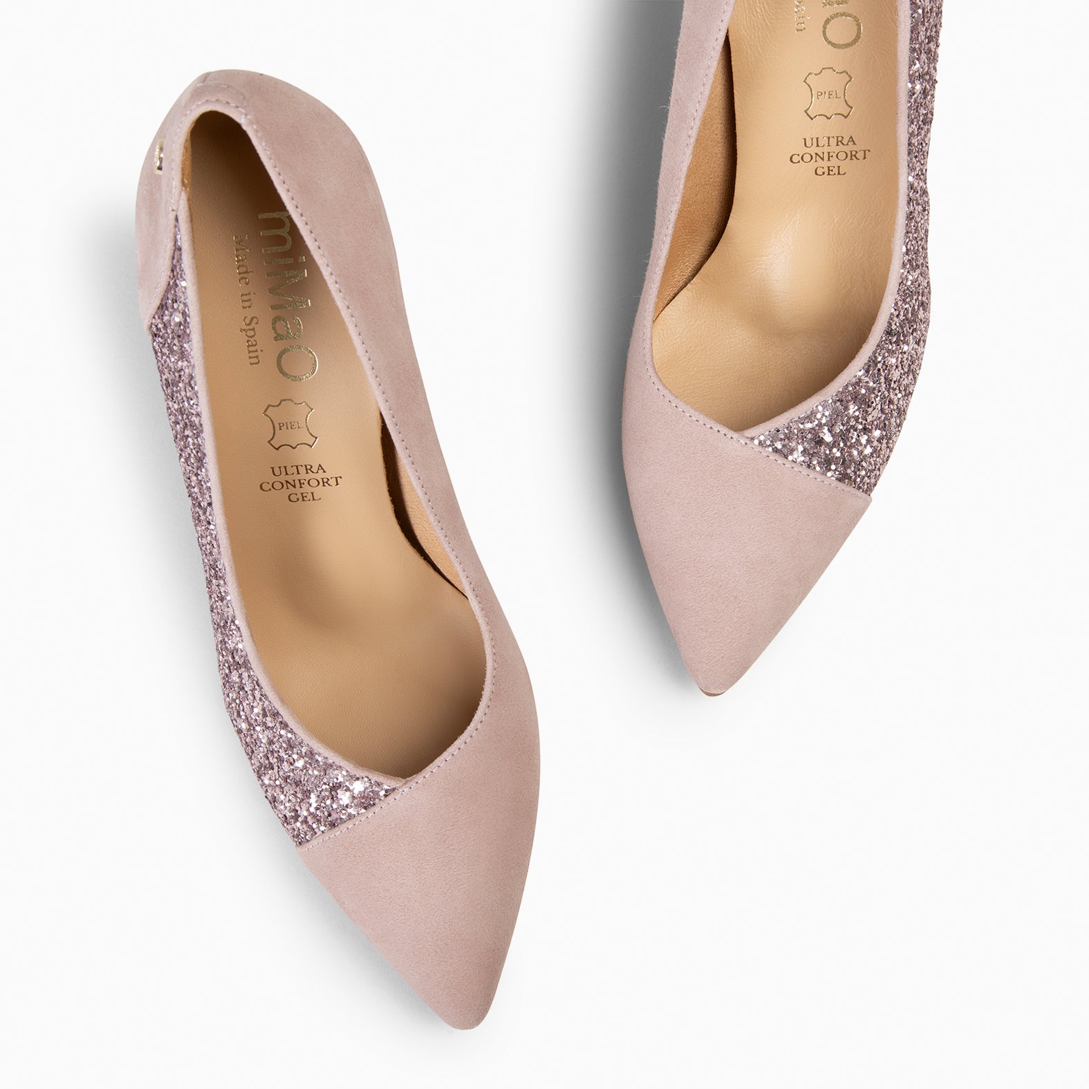 GLAM NIGHT– ZAPATOS ELEGANTES DE TACÓN ALTO ROSA
