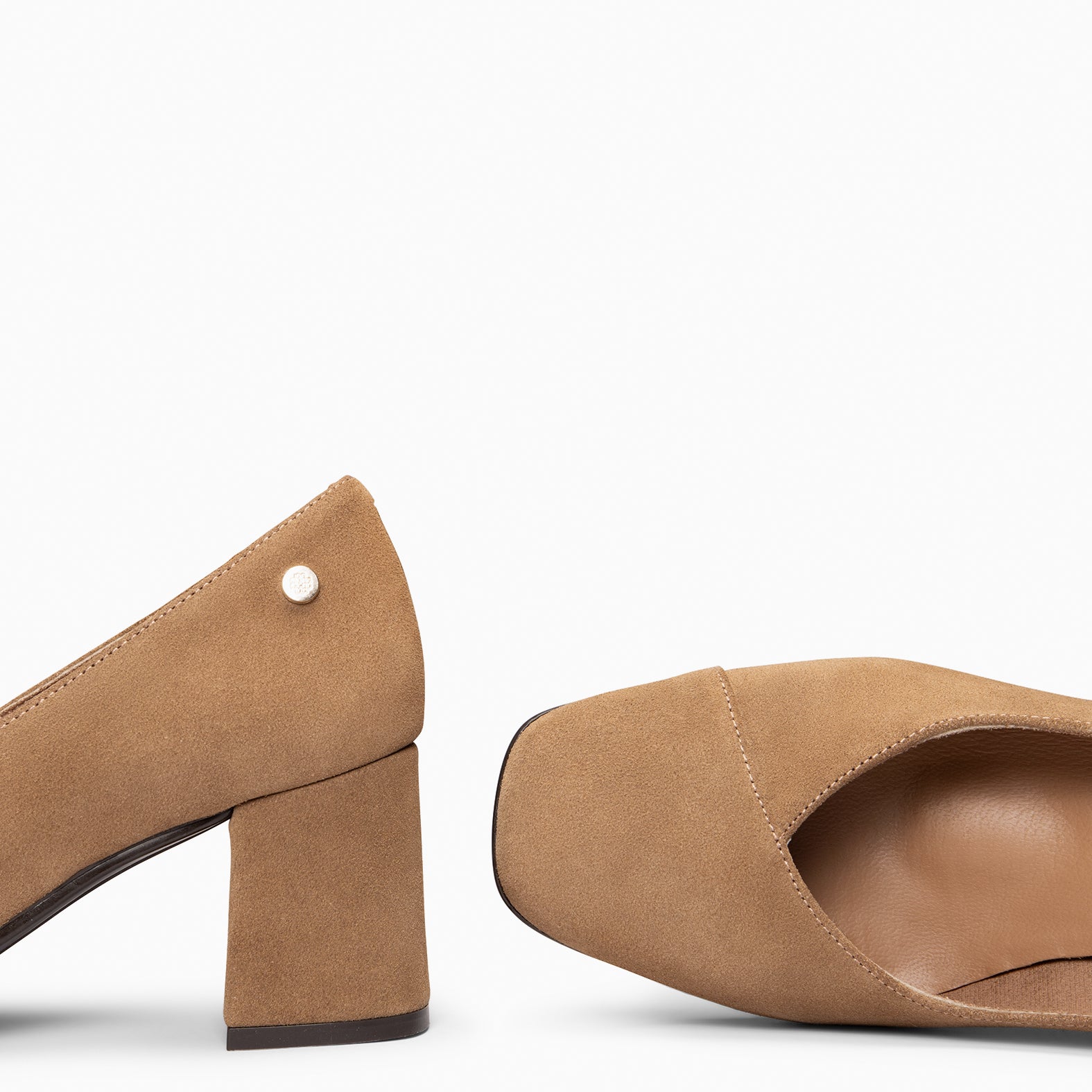 GABRIELA - Zapatos de tacón alto CAMEL
