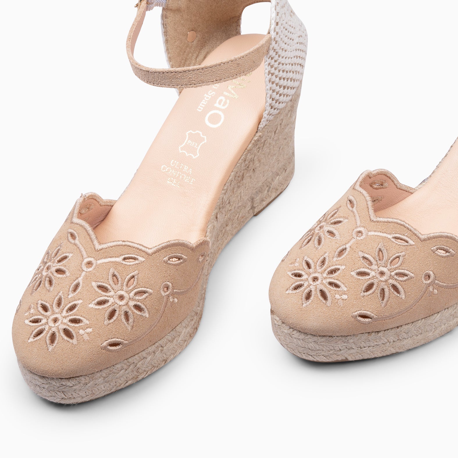 RONDA - CUÑA DE ESPARTO BEIGE