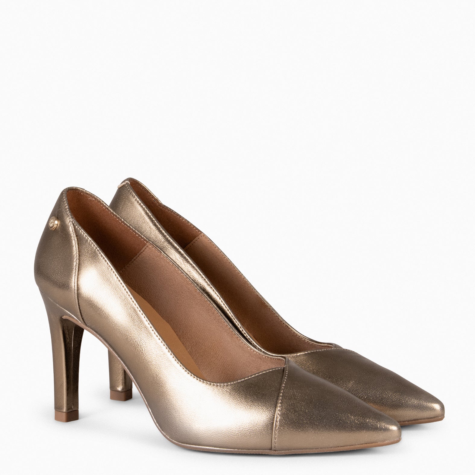 GLAM - Zapatos elegantes de tacón alto ORO