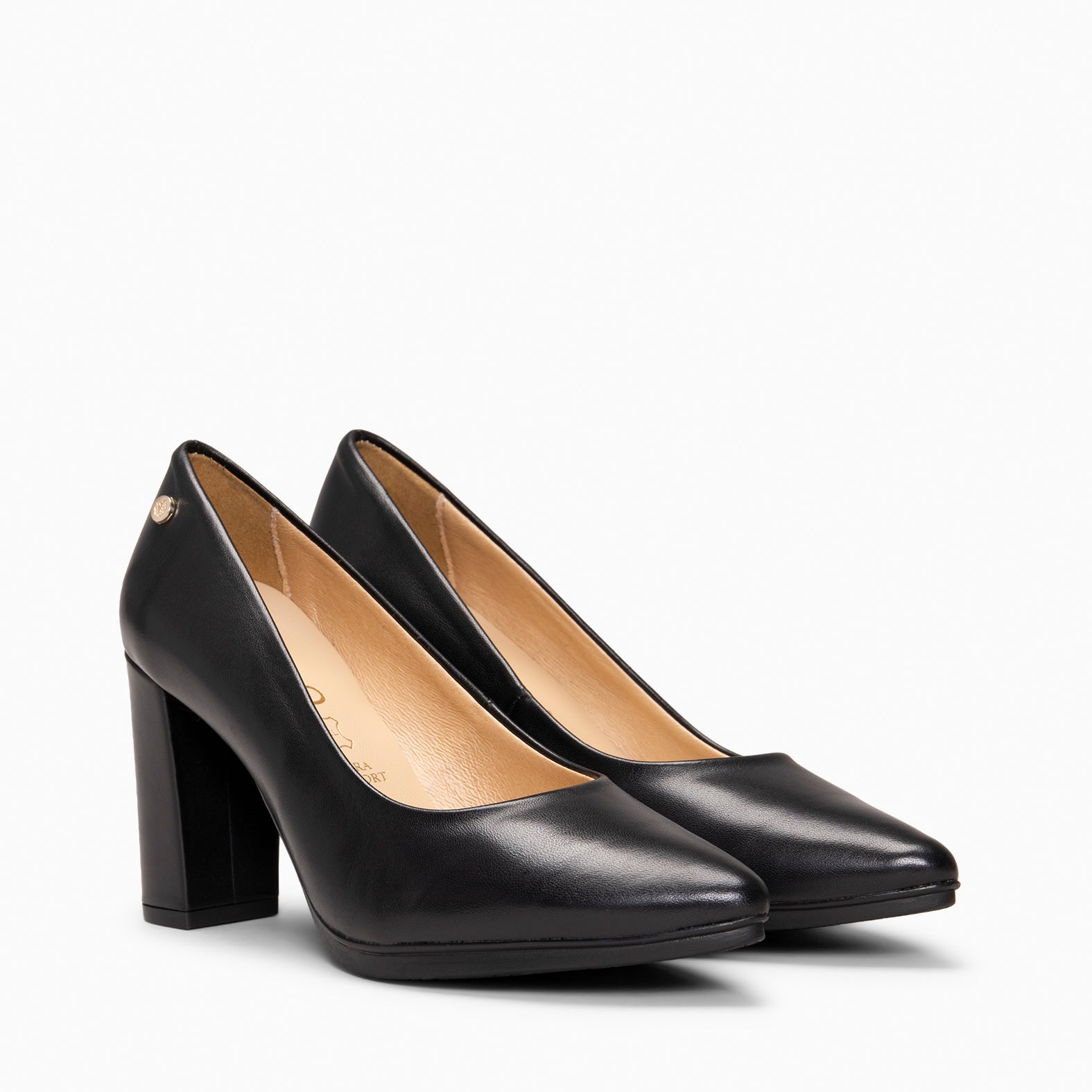 URBAN SALÓN - Zapatos de tacón alto de napa NEGRO