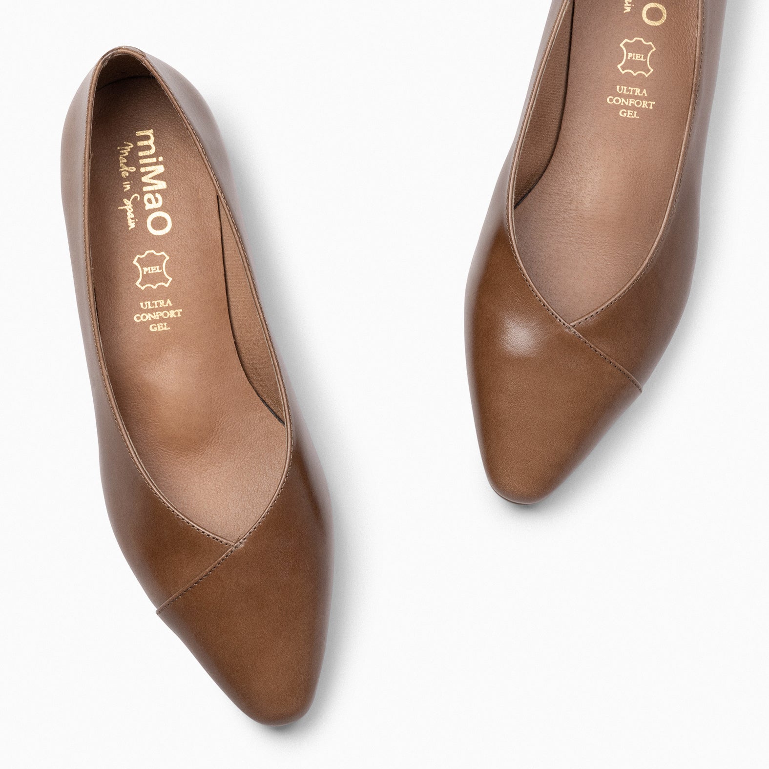 MARIE – Manoletina de punta fina TAUPE