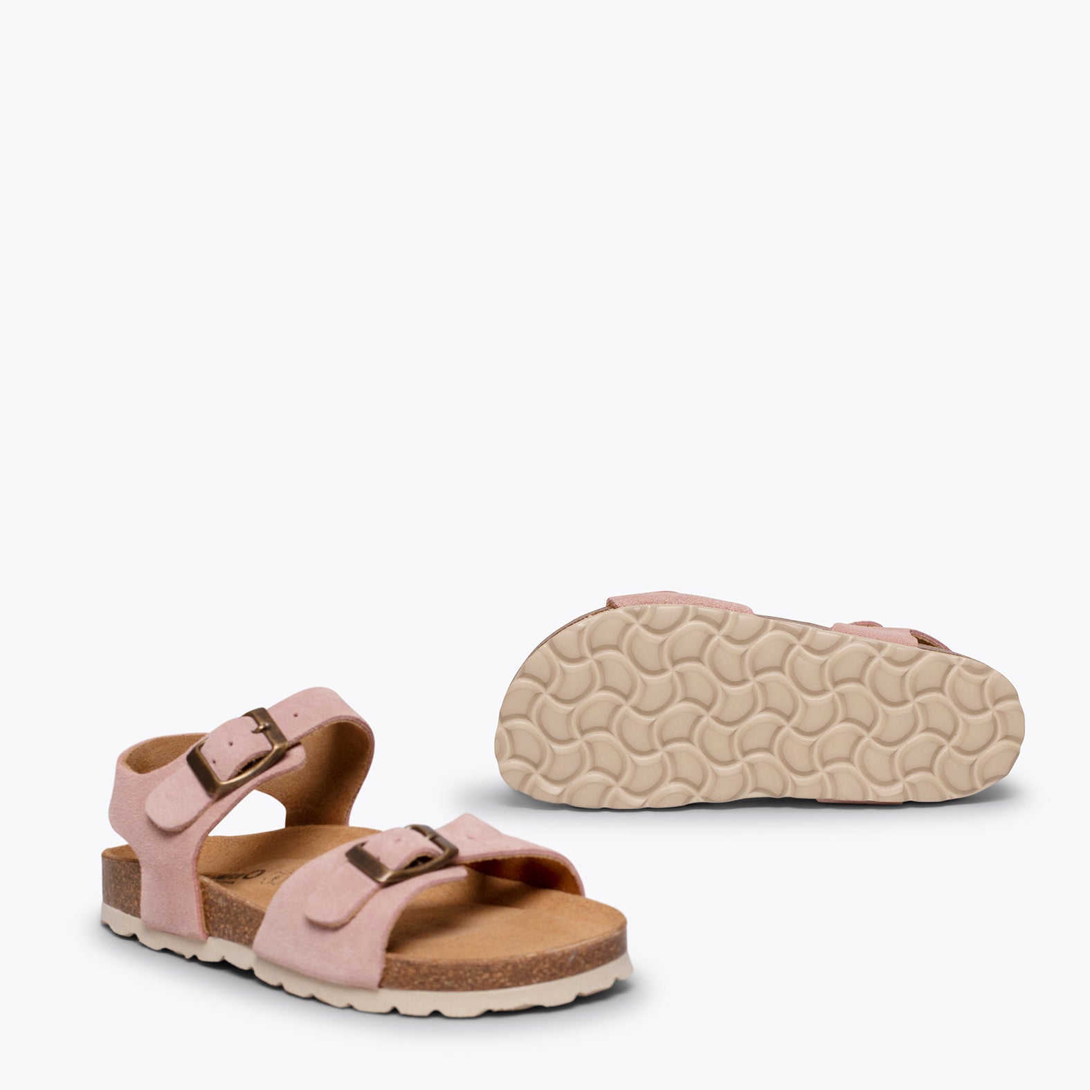 POLO Sandalias de niña ROSAS Bio