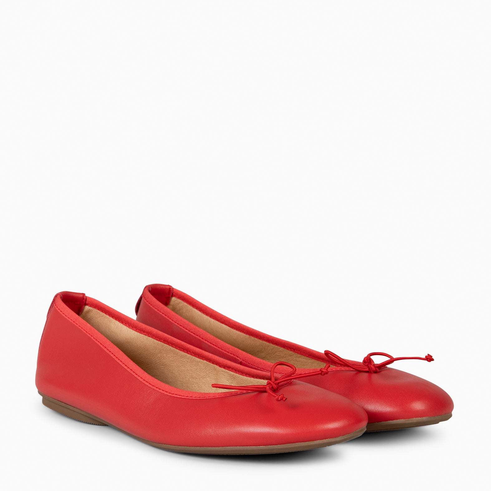 CAMPANILLA- BAILARINA ESTILO BAREFOOT ROJO